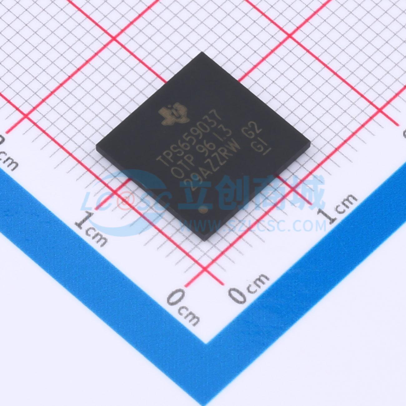 点击查看大图 TPS6590378ZWSR实物图