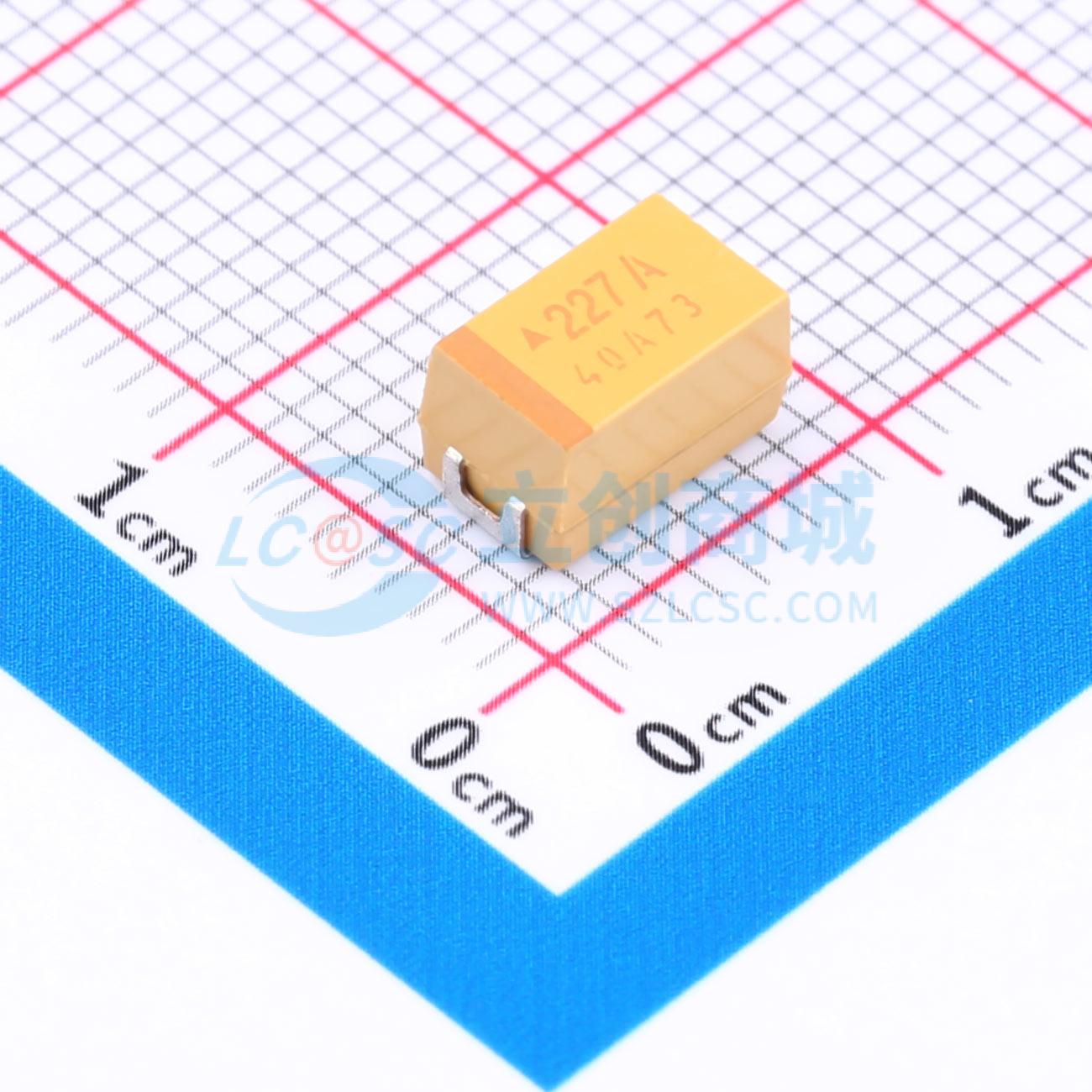 点击查看大图 TPSE227M010R0100实物图