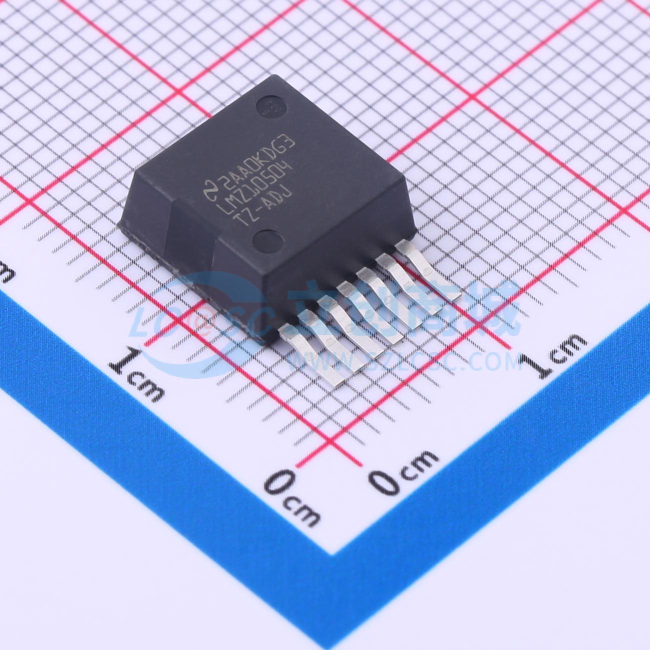 点击查看大图 LMZ10504TZX-ADJ/NOPB实物图