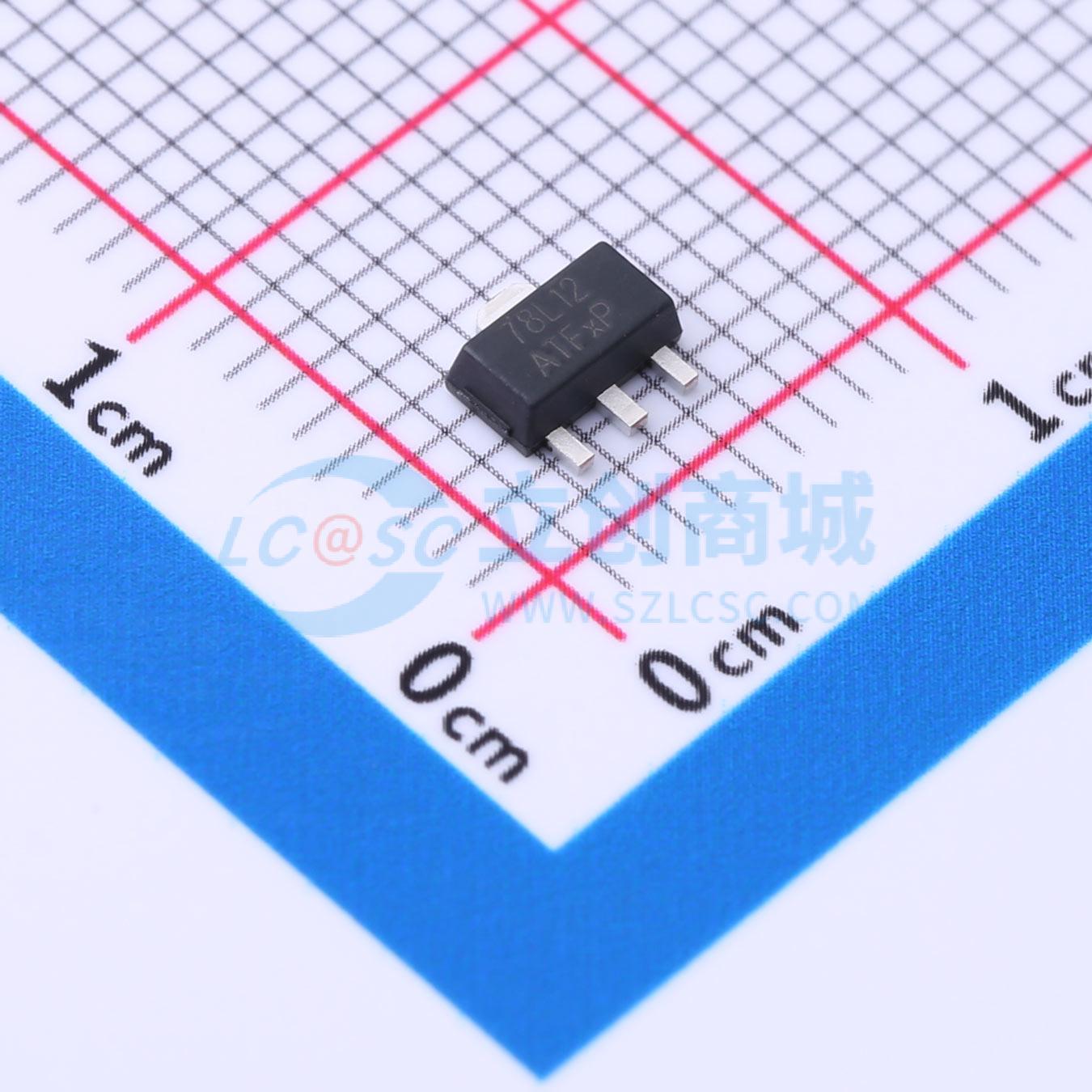点击查看大图 AT78L12SQ实物图