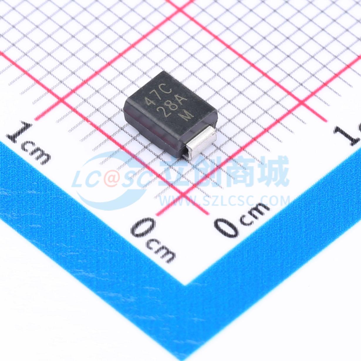 点击查看大图 P6SMB47CA-M3/52实物图