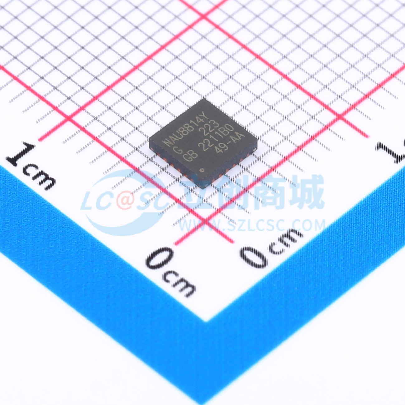 点击查看大图 NAU8814YG TR实物图