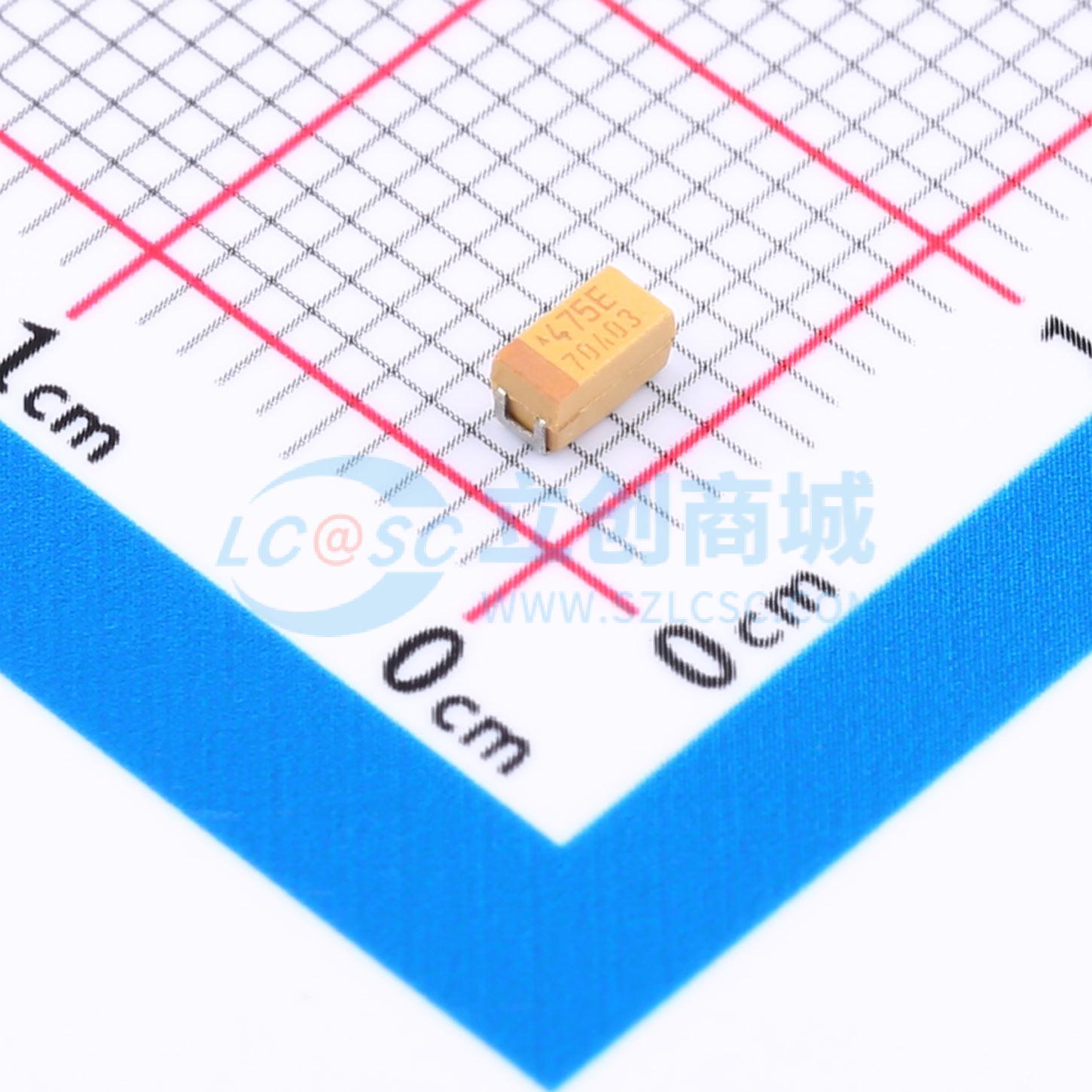 TAJA475M025RNJ实物图