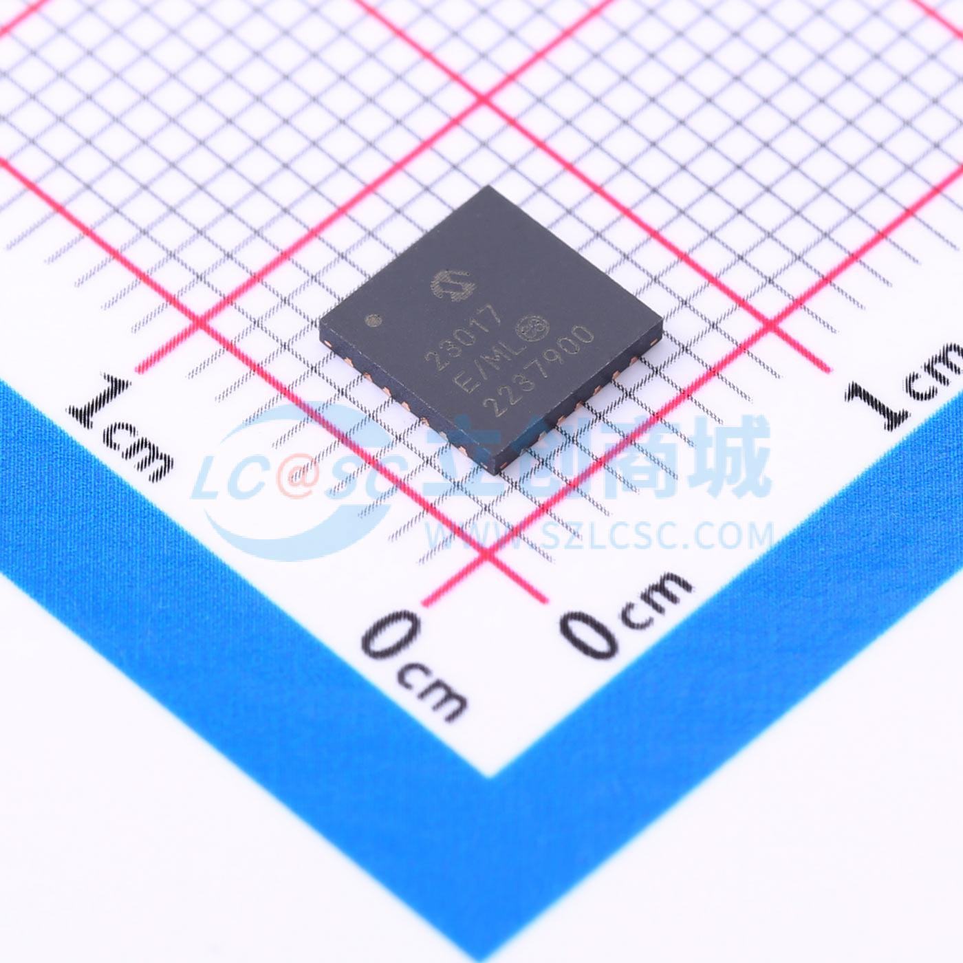 点击查看大图 MCP23017-E/ML实物图