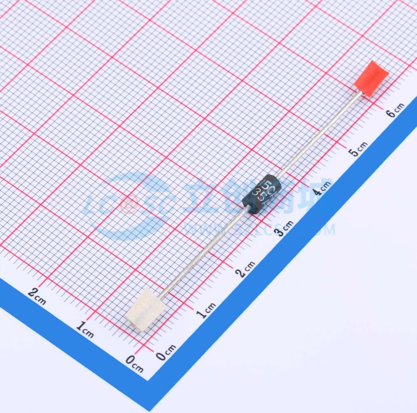 点击查看大图 P6KE15CA-E3/54实物图