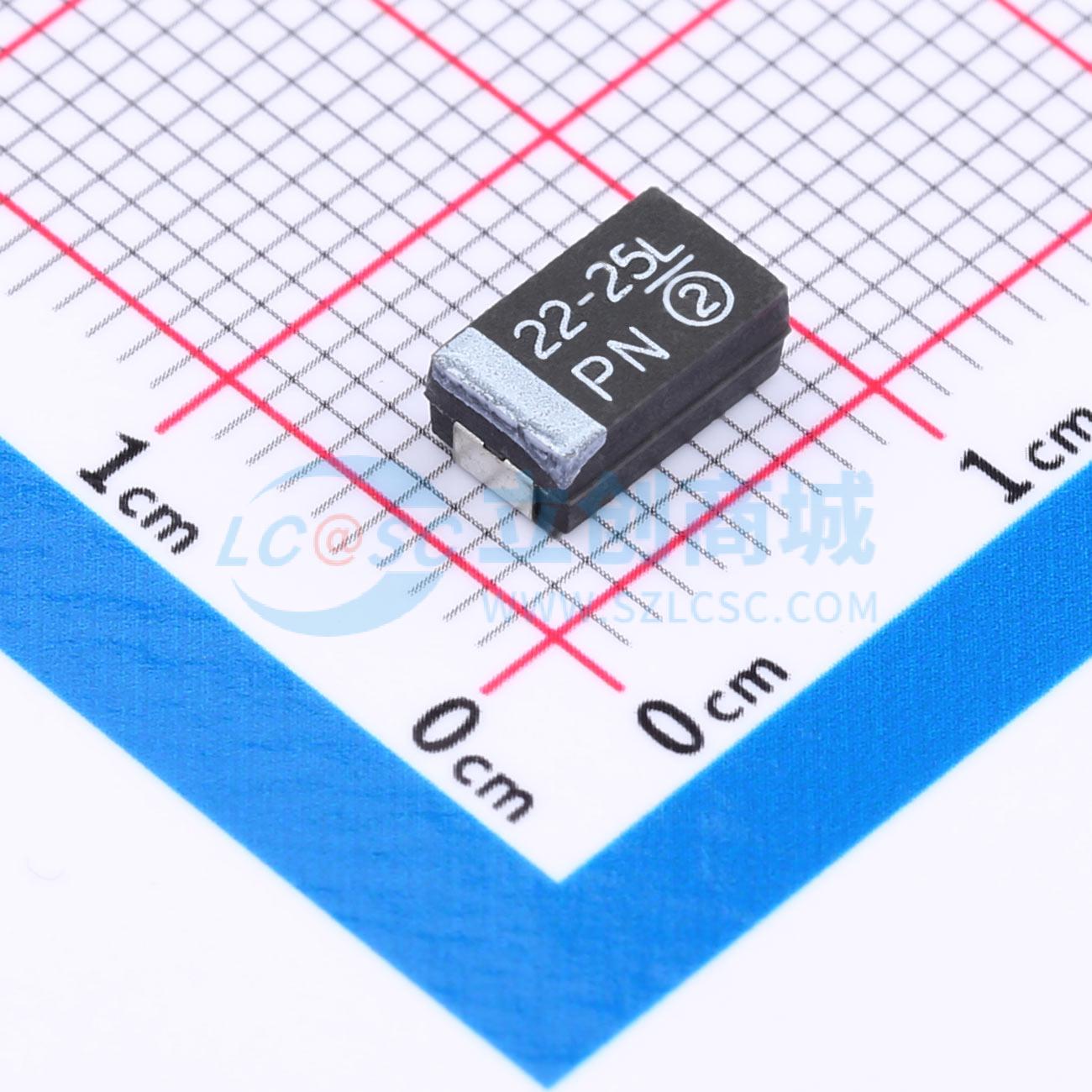 TR3D226K025C0200实物图