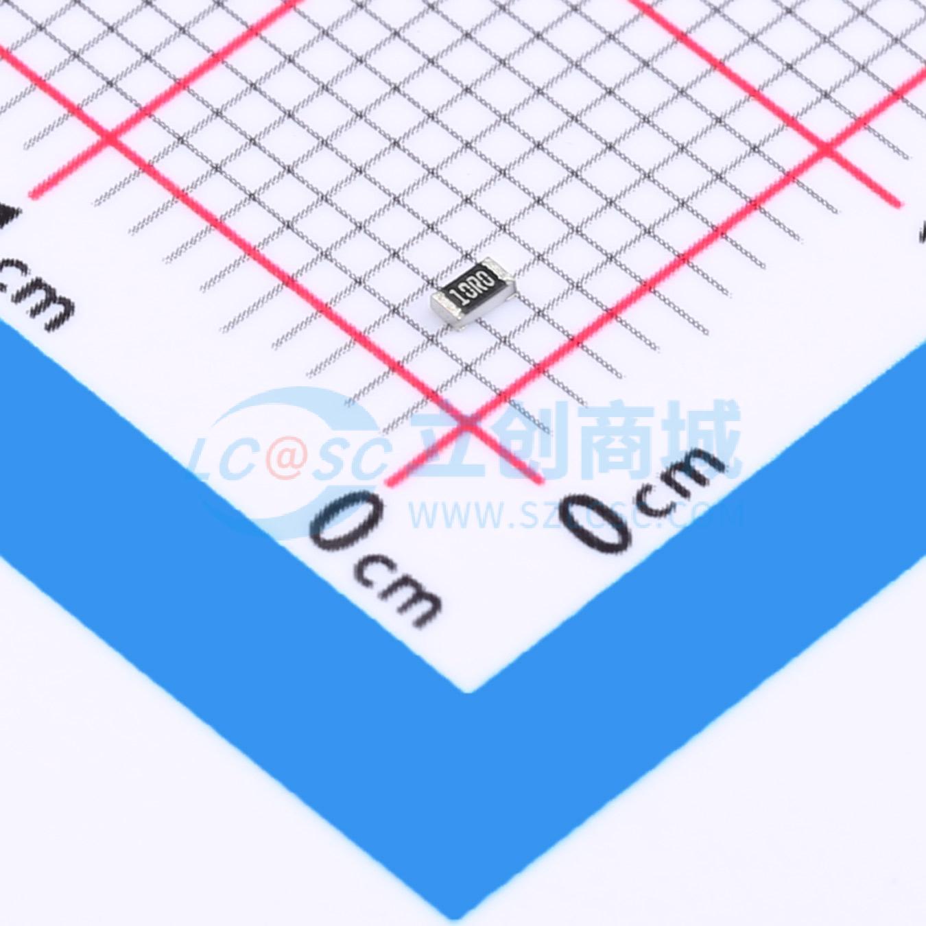 点击查看大图 CRCW060310R0FKEBC实物图