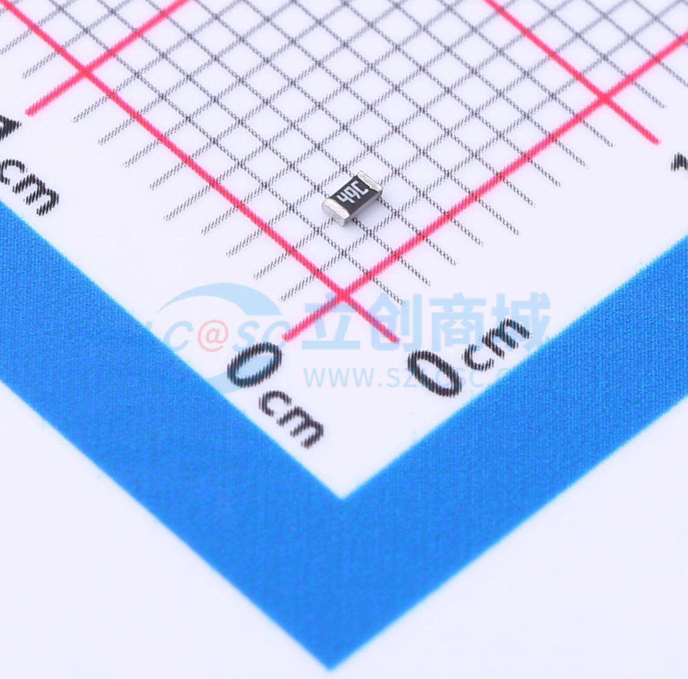 点击查看大图 RT0603BRE0731K6L实物图