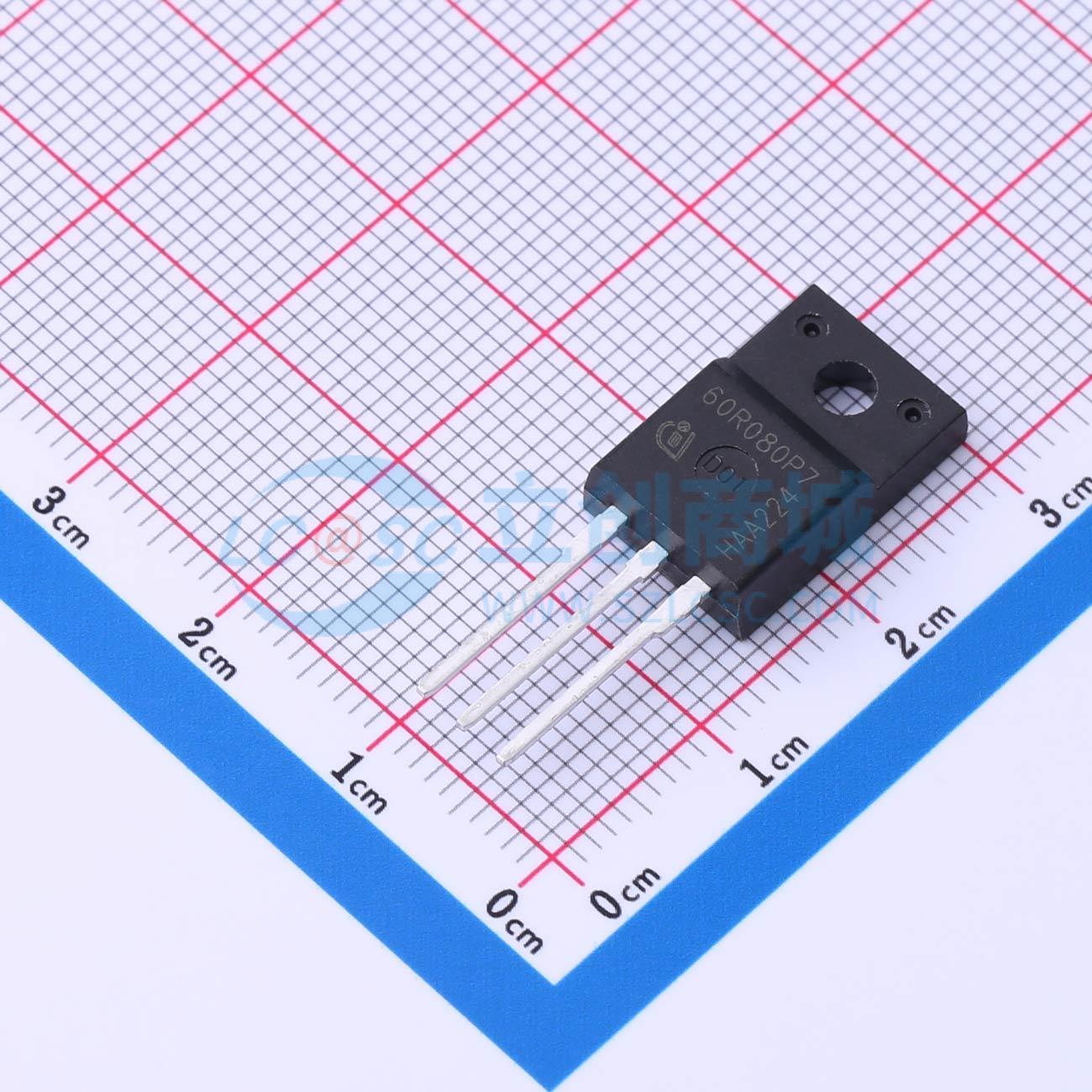 点击查看大图 IPA60R080P7实物图