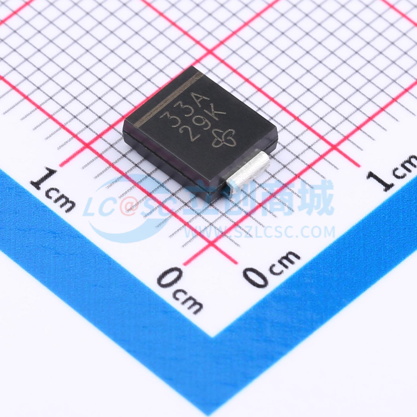 1.5SMC33A-E3/57T实物图