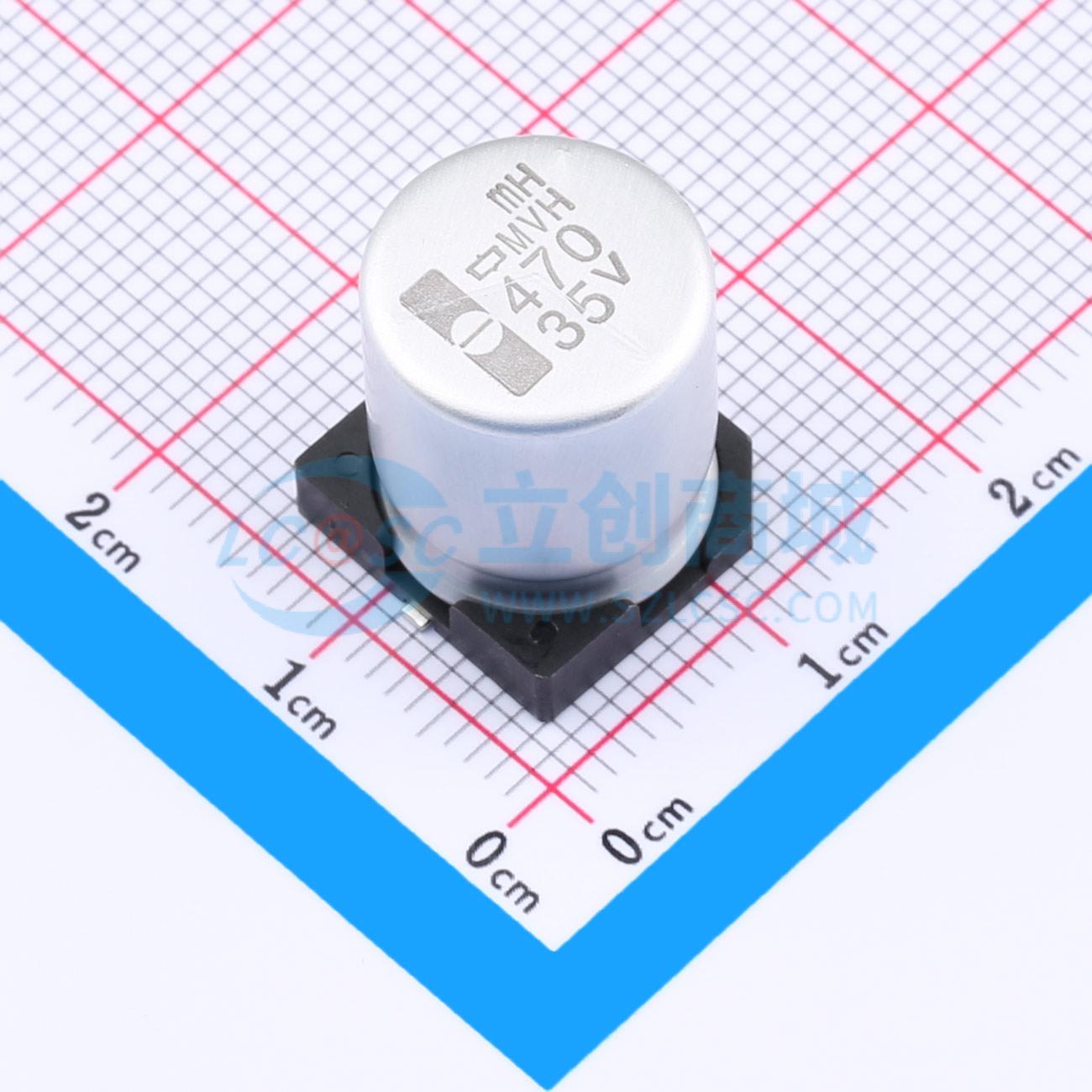 点击查看大图 EMVH350ARA471MKG5S实物图