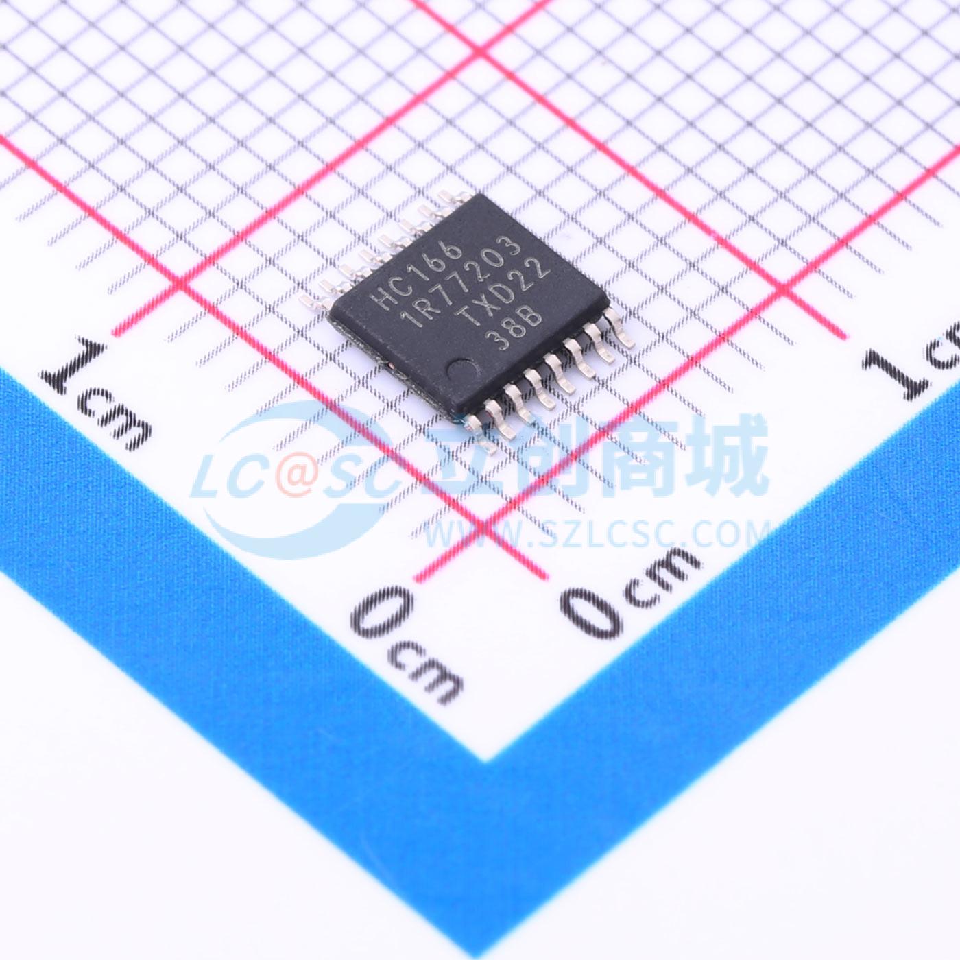 点击查看大图 74HC166PW,118实物图