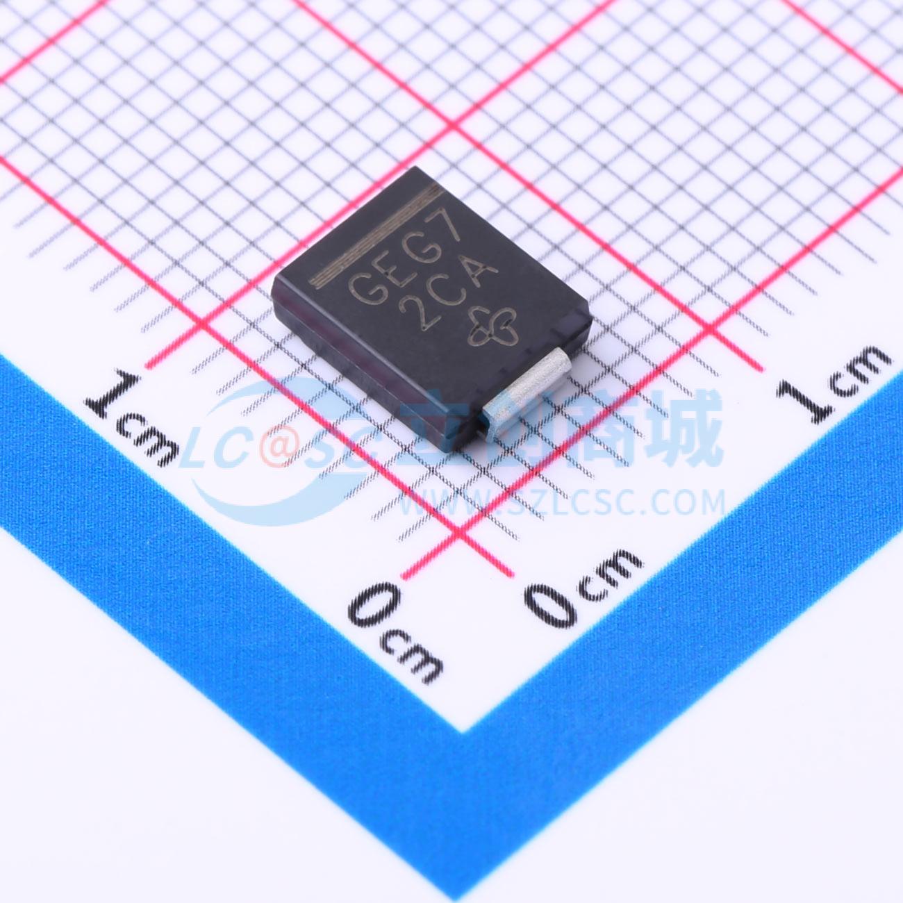 点击查看大图 SM15T15A-E3/57T实物图