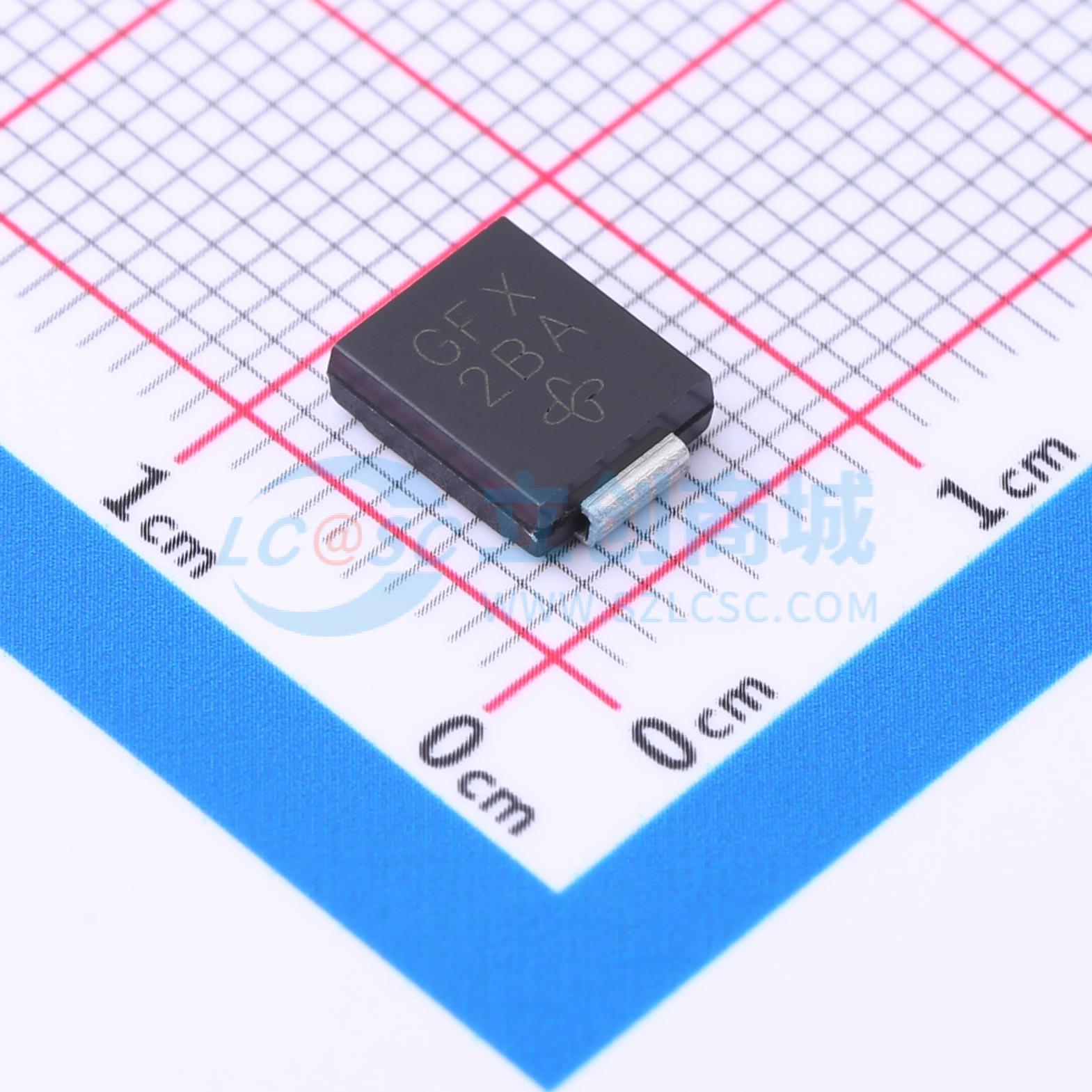 点击查看大图 SMCJ48CA-E3/57T实物图