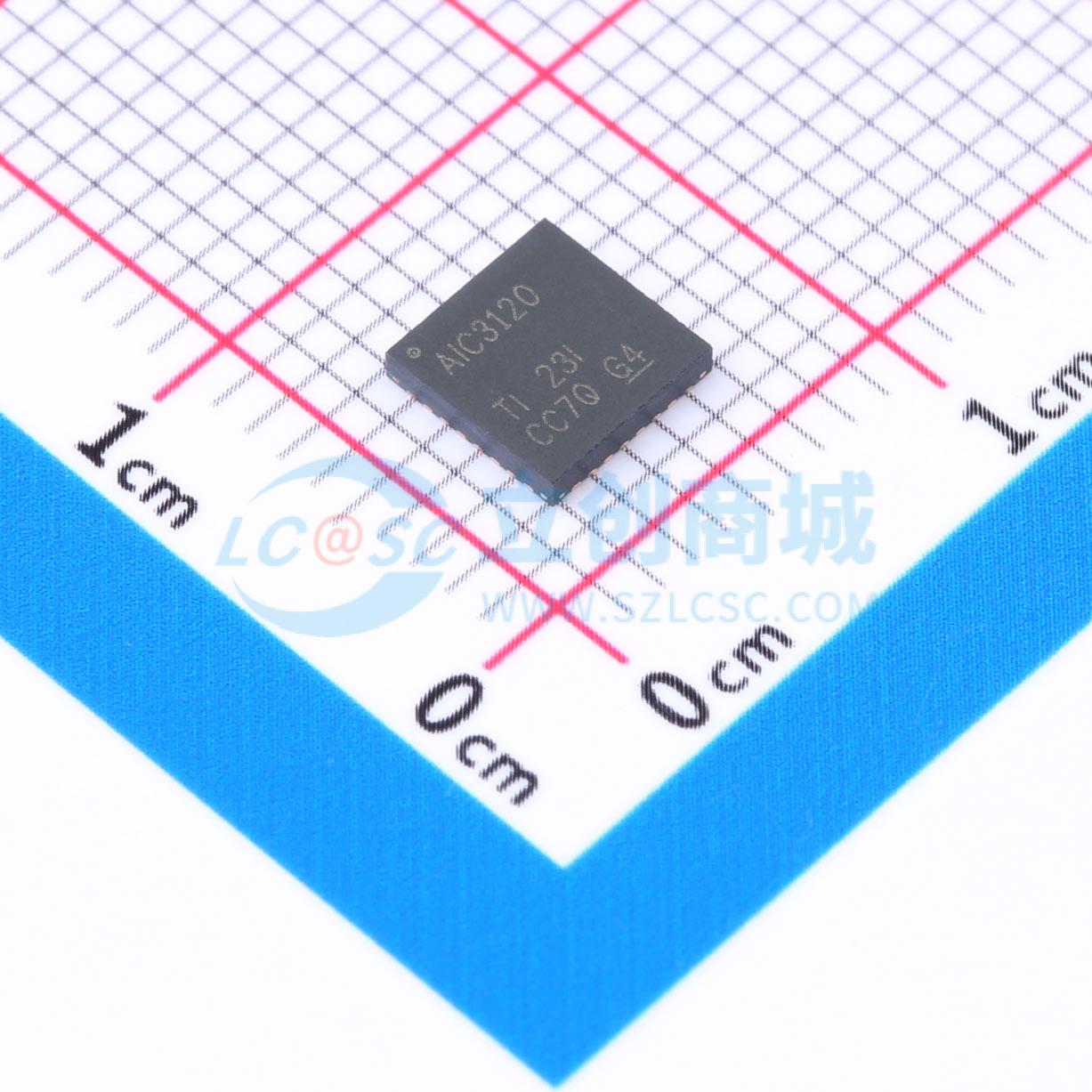 TLV320AIC3120IRHBT实物图