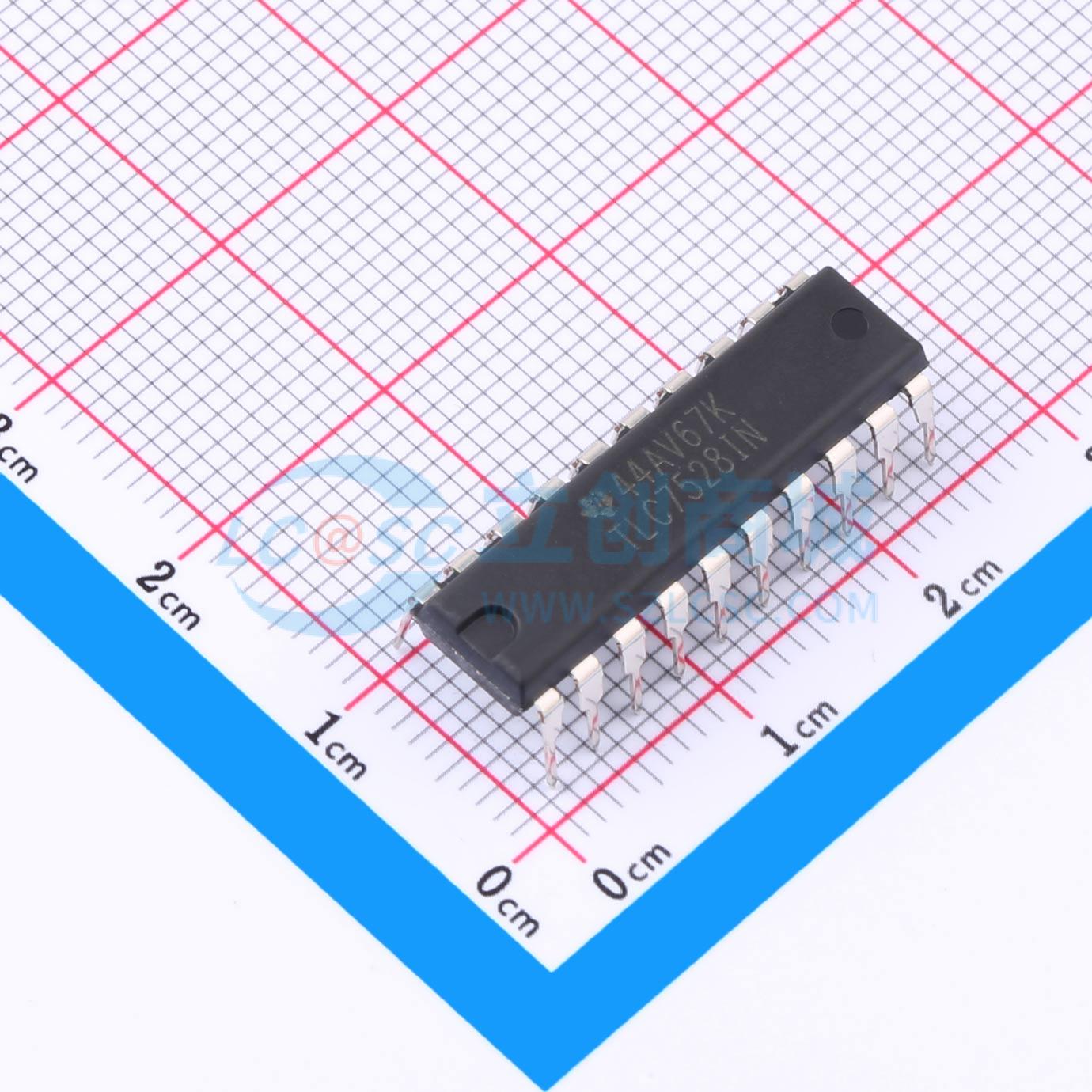 点击查看大图 TLC7528IN实物图