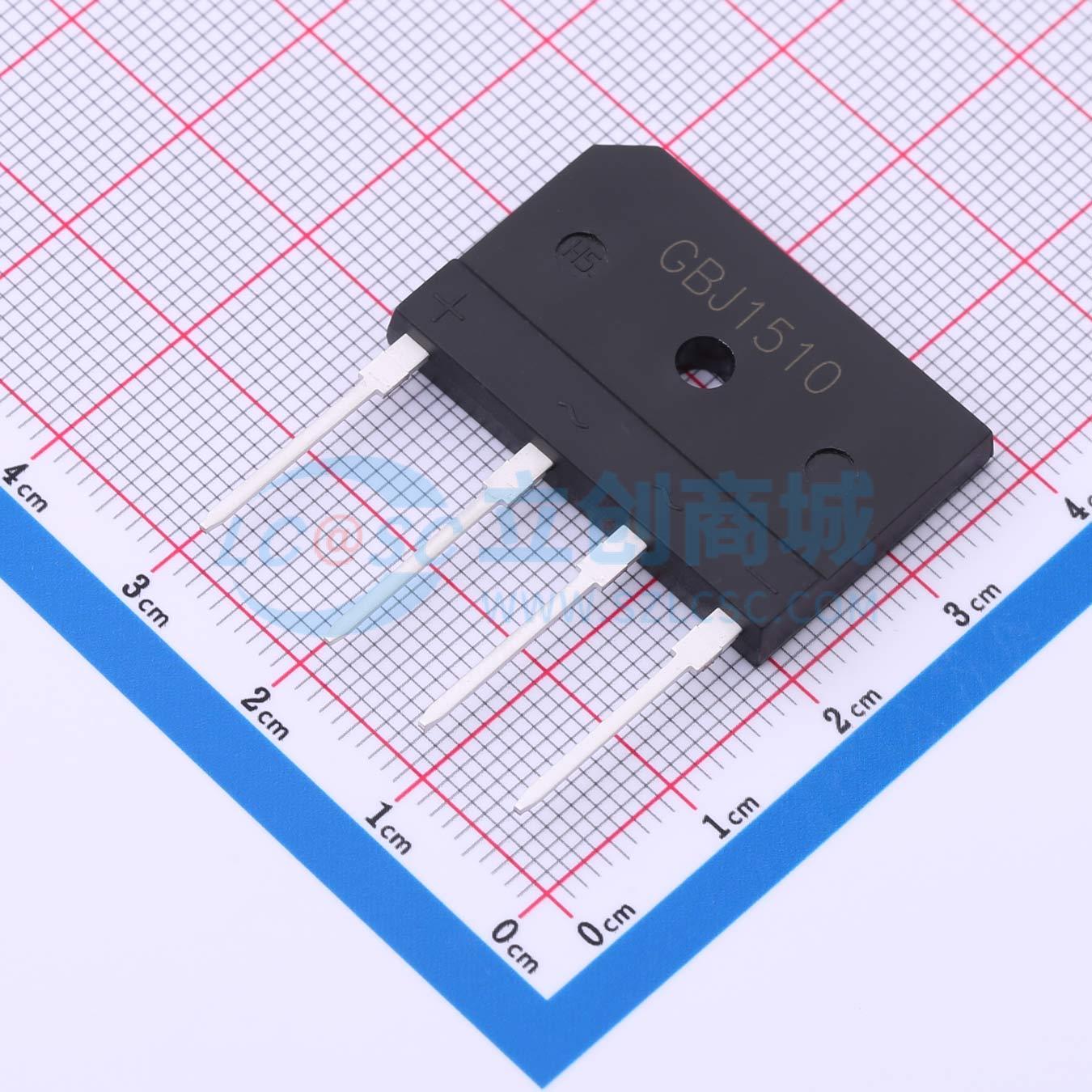 点击查看大图 GBJ1510实物图