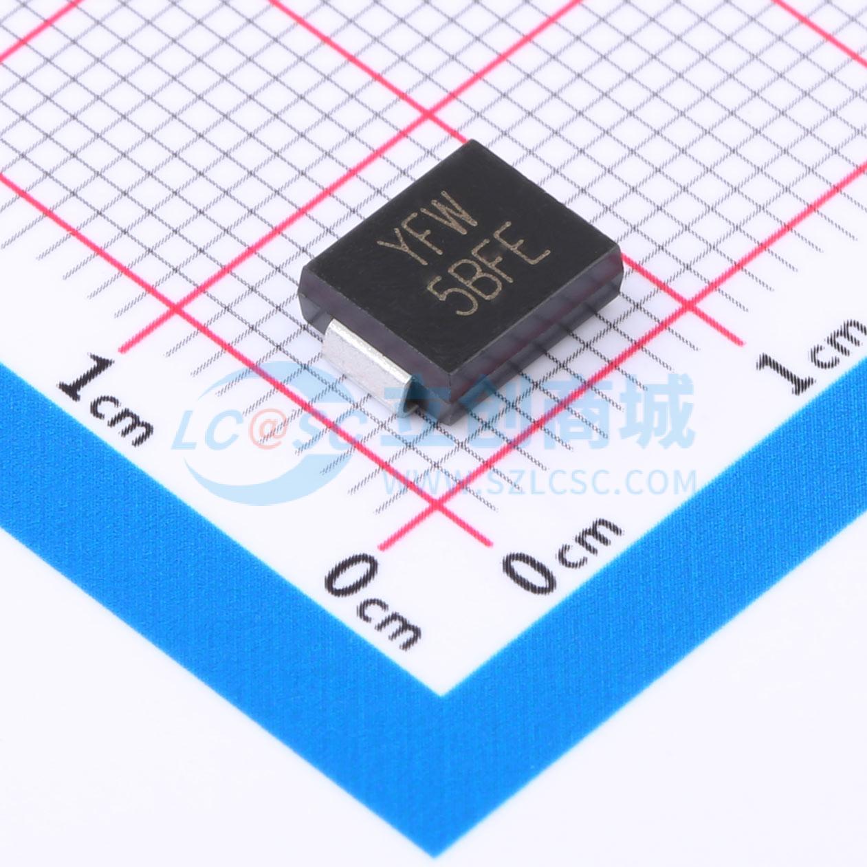 点击查看大图 5.0SMDJ26CA实物图