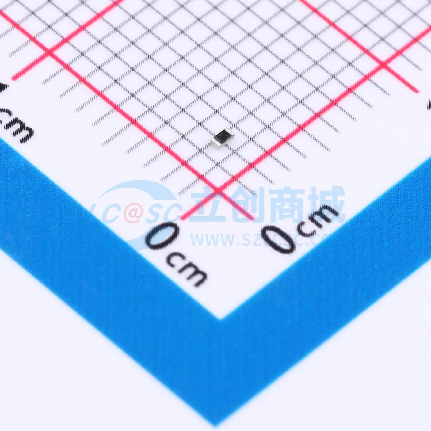 点击查看大图 CRCW04021M50FKED实物图