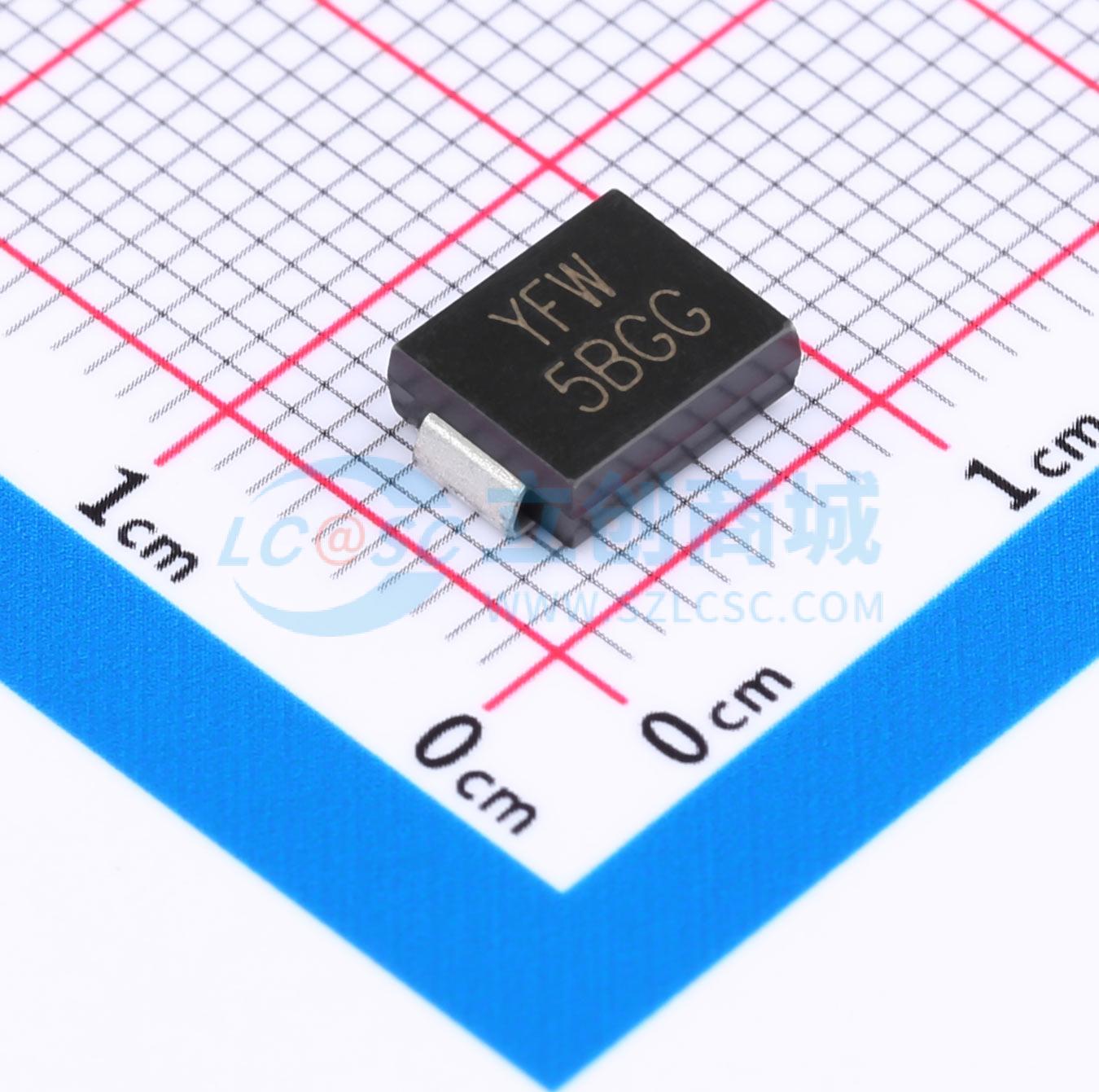 点击查看大图 5.0SMDJ58CA实物图