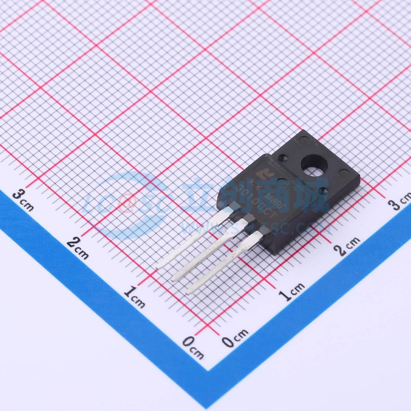 点击查看大图 MBRF30100CT实物图
