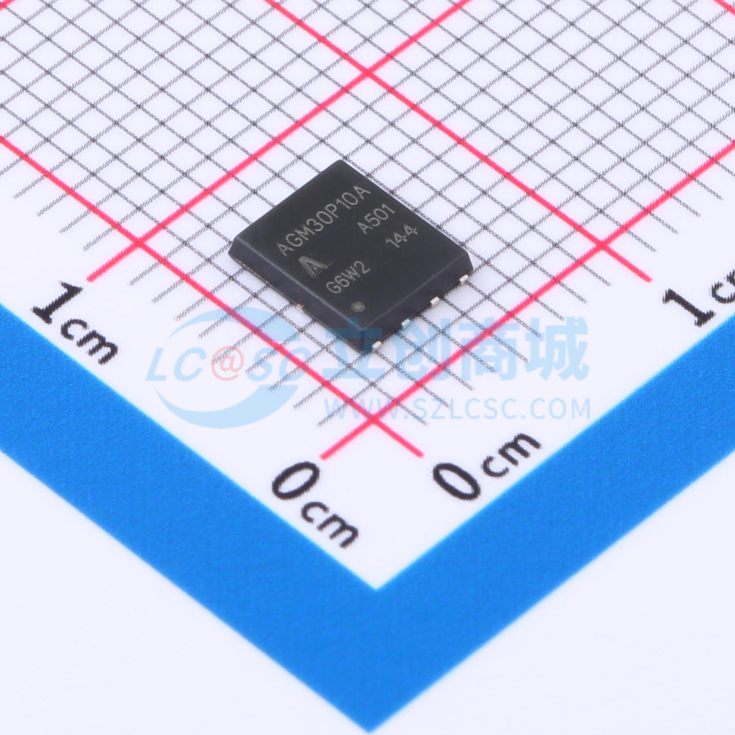 点击查看大图 AGM30P10A实物图