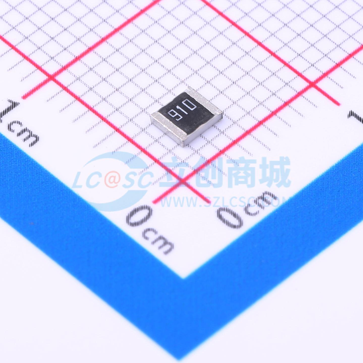 点击查看大图 RK73B2ETTD910J实物图