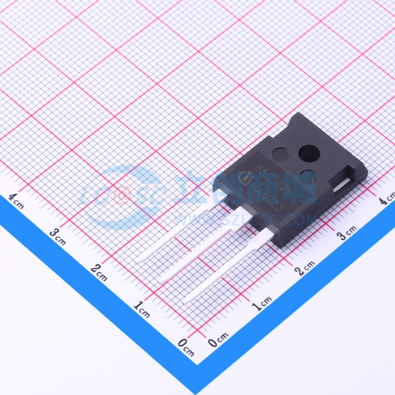 点击查看大图 IPW65R095C7实物图