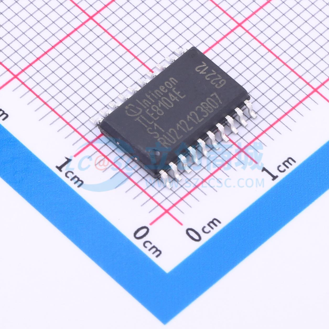 点击查看大图 TLE8104EXUMA2实物图