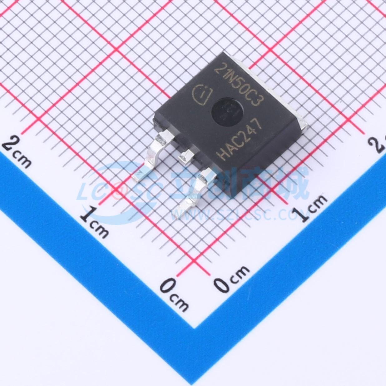 点击查看大图 SPB21N50C3实物图