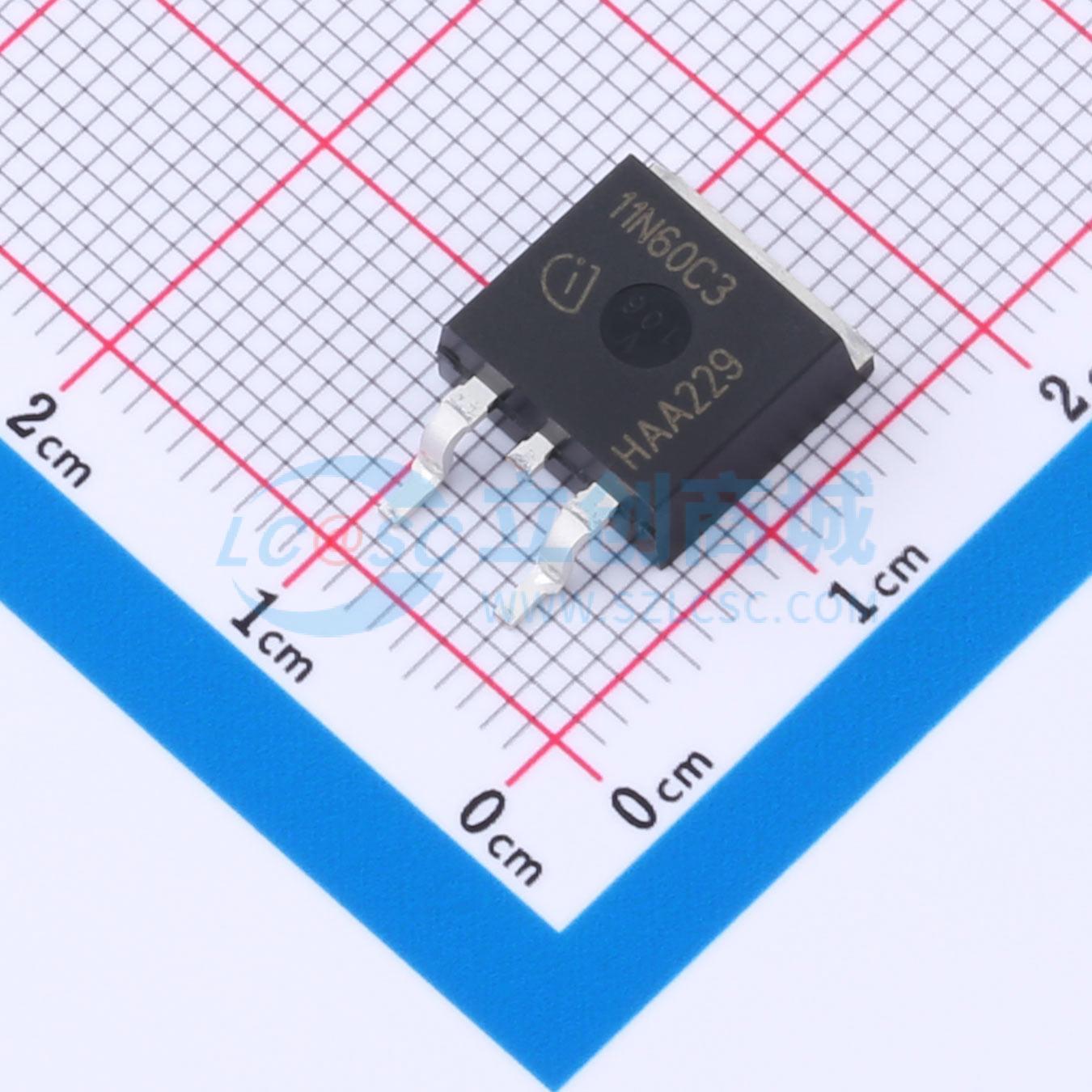 点击查看大图 SPB11N60C3实物图