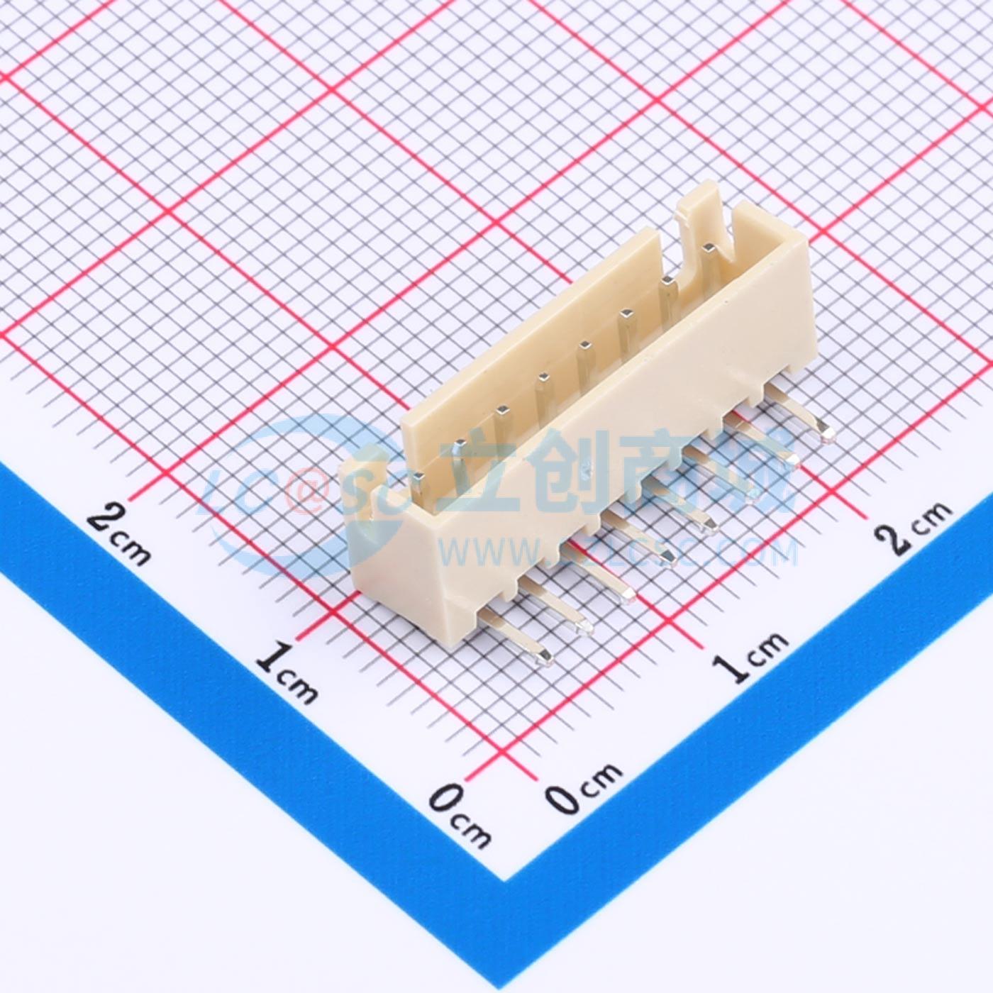 点击查看大图 2.54mm-8P WZ-MS实物图