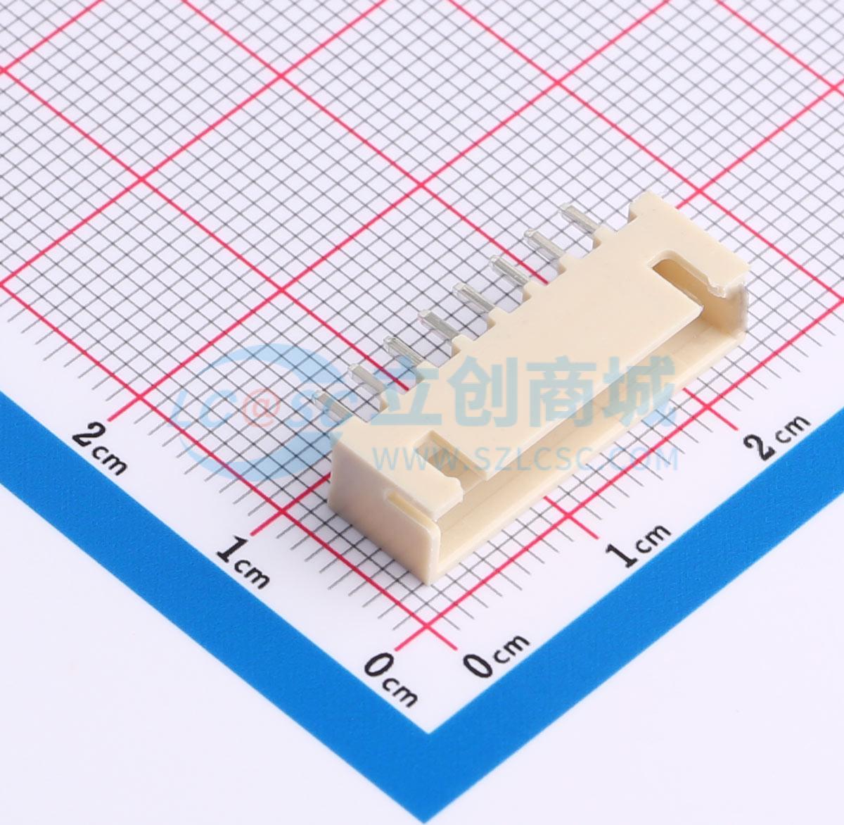 点击查看大图 2.54mm-8P ZZ-MS实物图