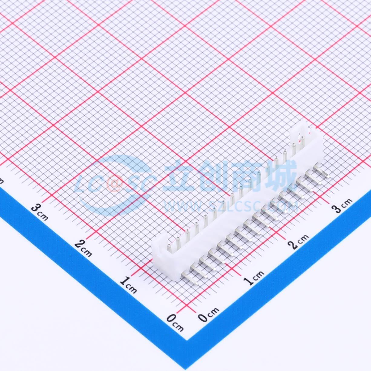 2.0mm-16P WZ实物图