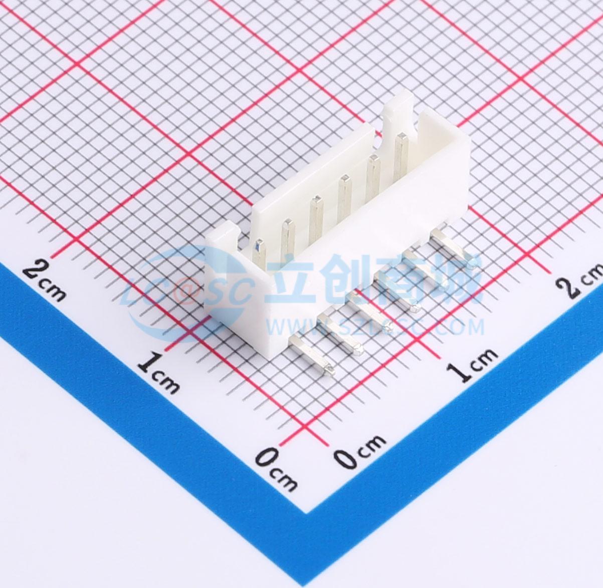 点击查看大图 2.54mm-6P WZ实物图