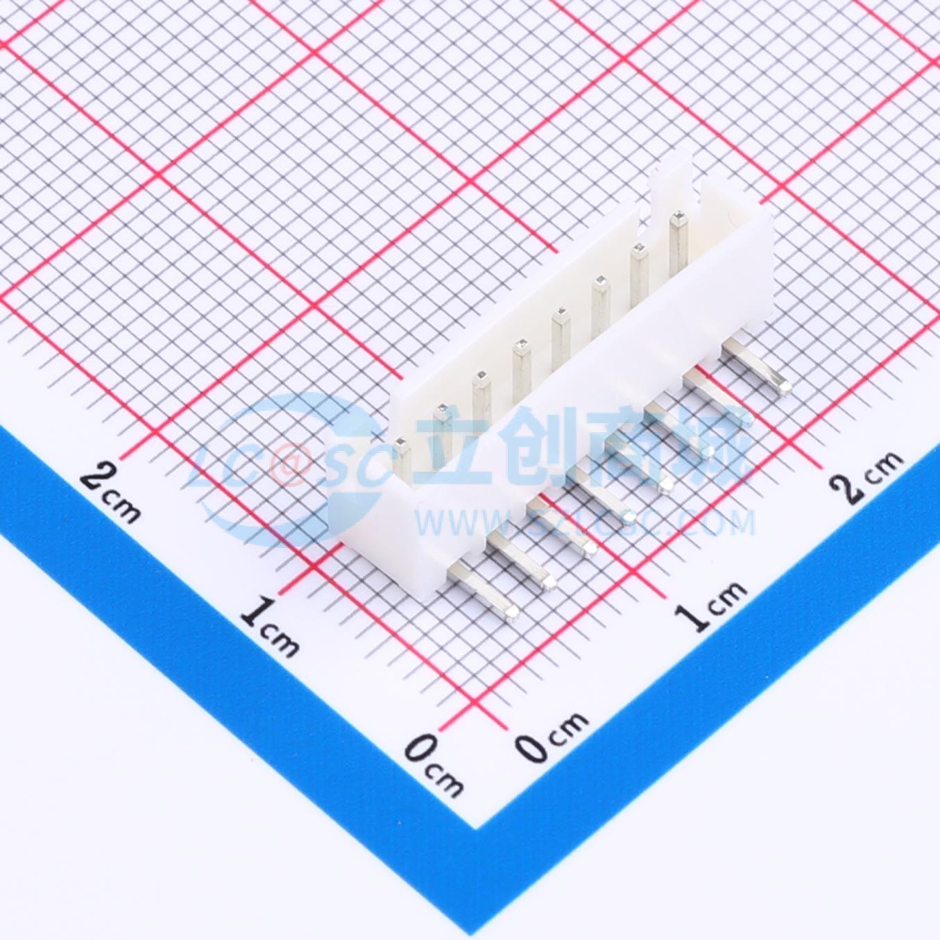 点击查看大图 2.54mm-8P WZ实物图