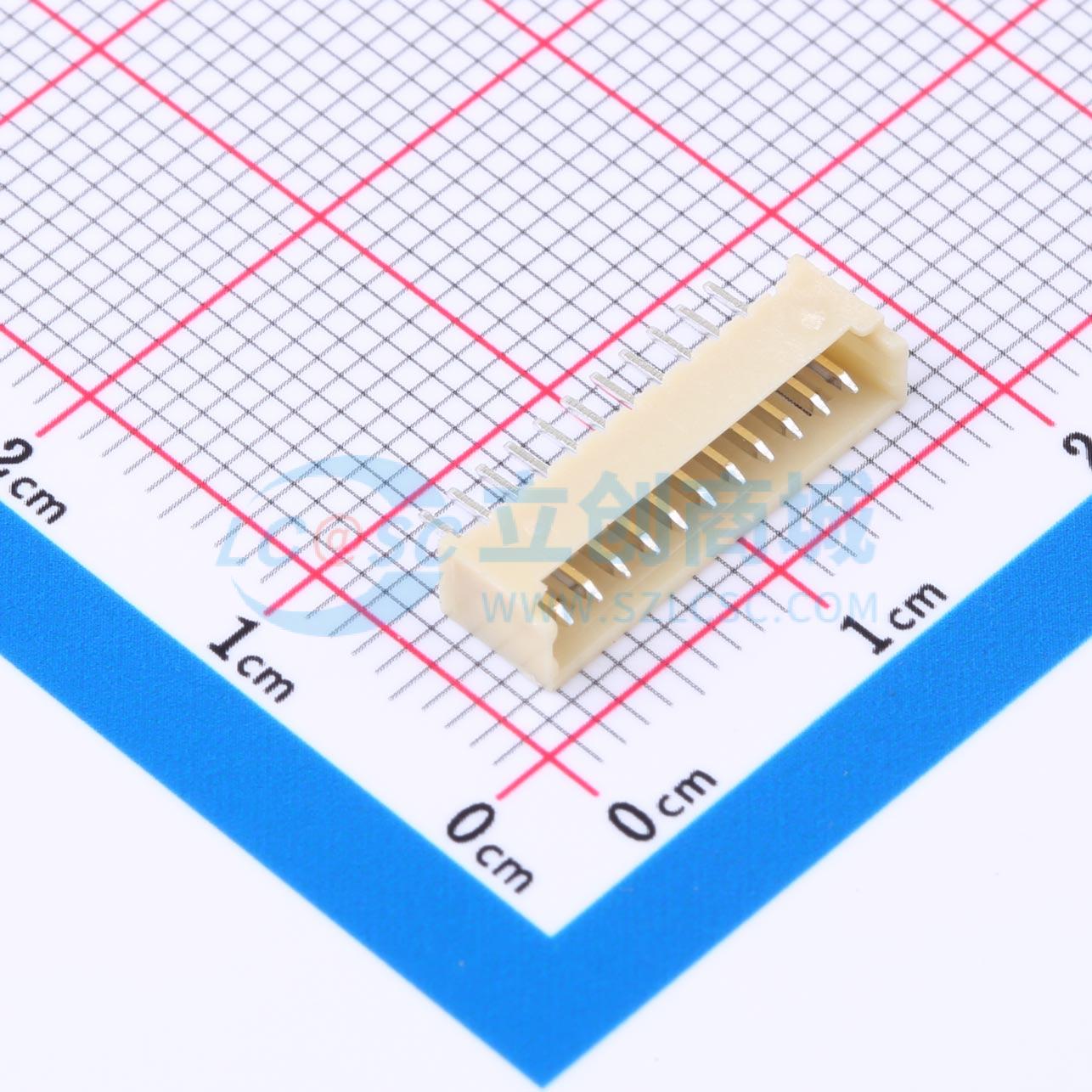 1.25mm-11P ZZ-MS实物图