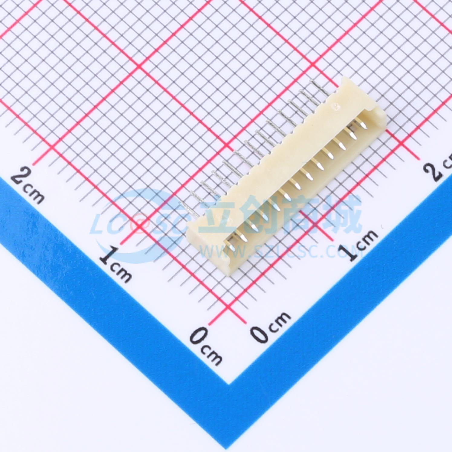 点击查看大图 1.25mm-13P ZZ-MS实物图