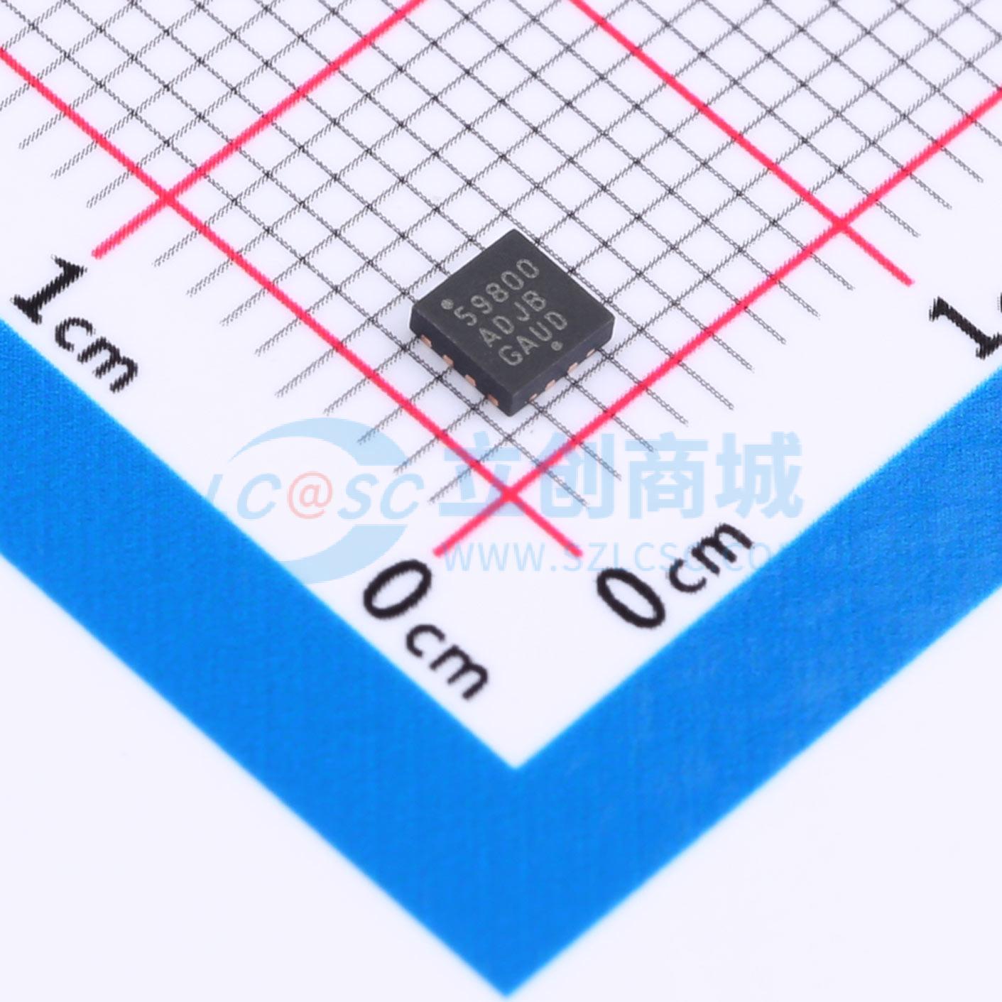 点击查看大图 NCP59800BMNADJTBG实物图