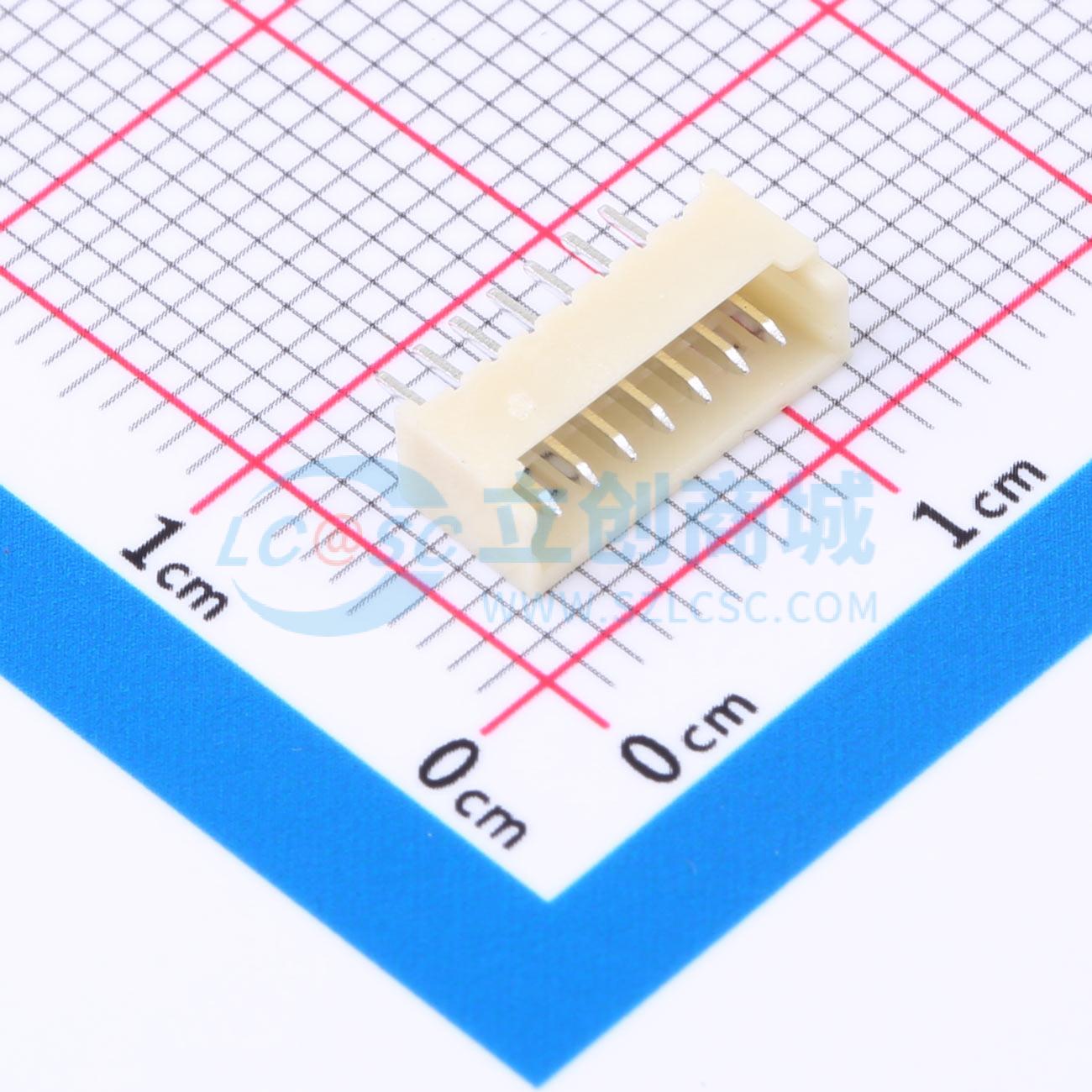 点击查看大图 1.25mm-7P ZZ-MS实物图