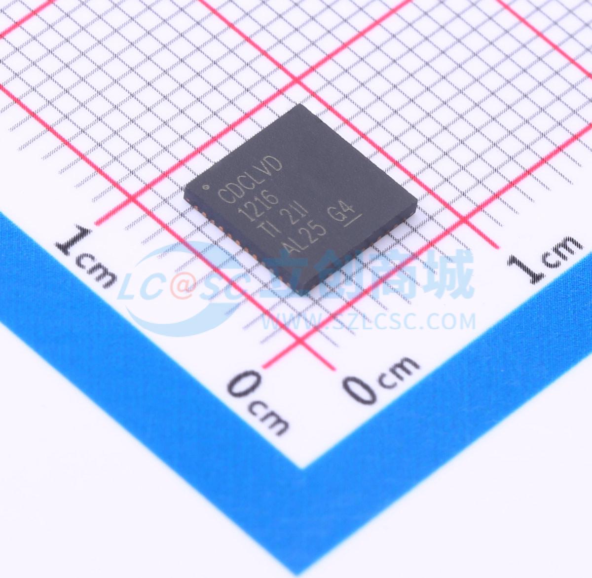 点击查看大图 CDCLVD1216RGZR实物图