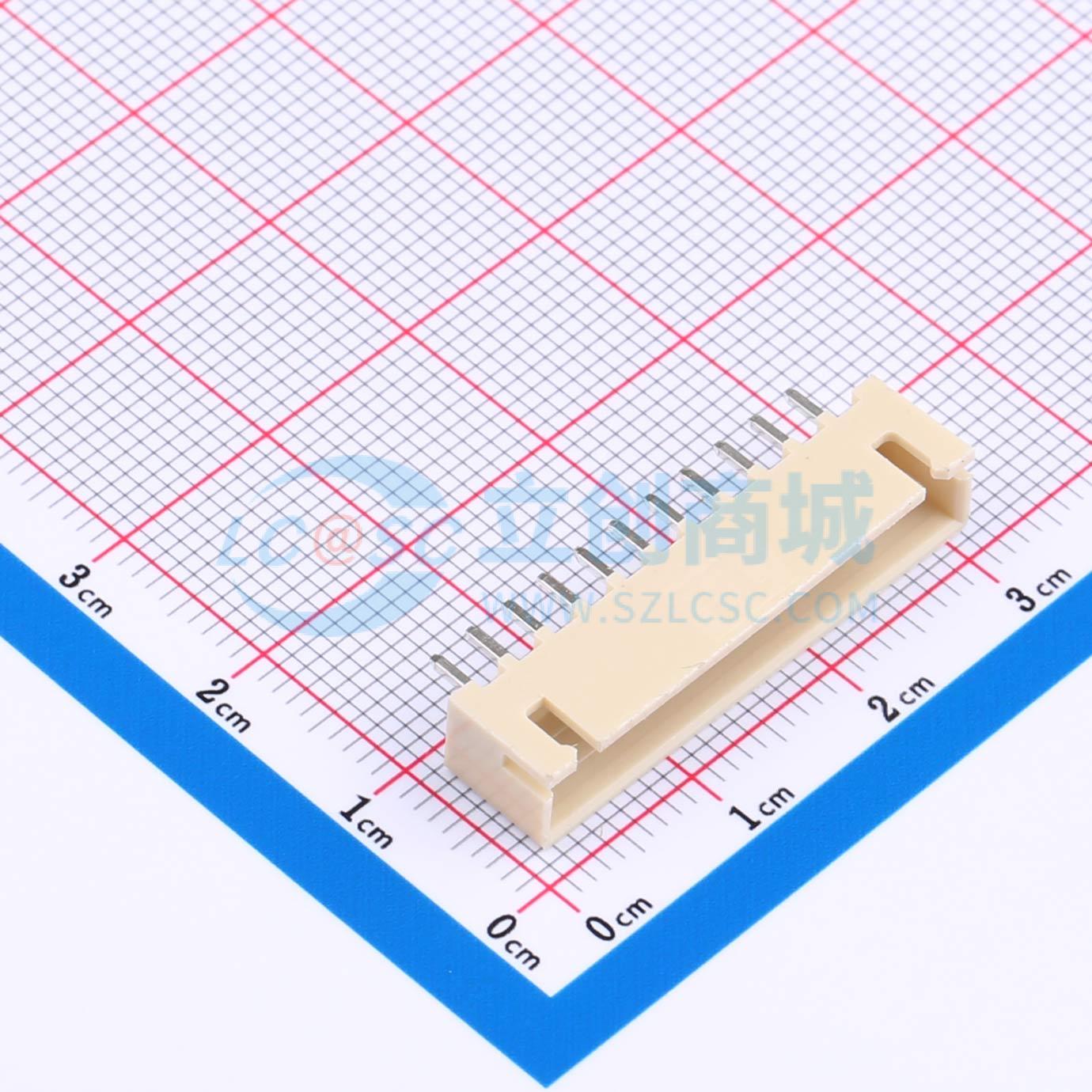 点击查看大图 2.54mm-11P ZZ-MS实物图