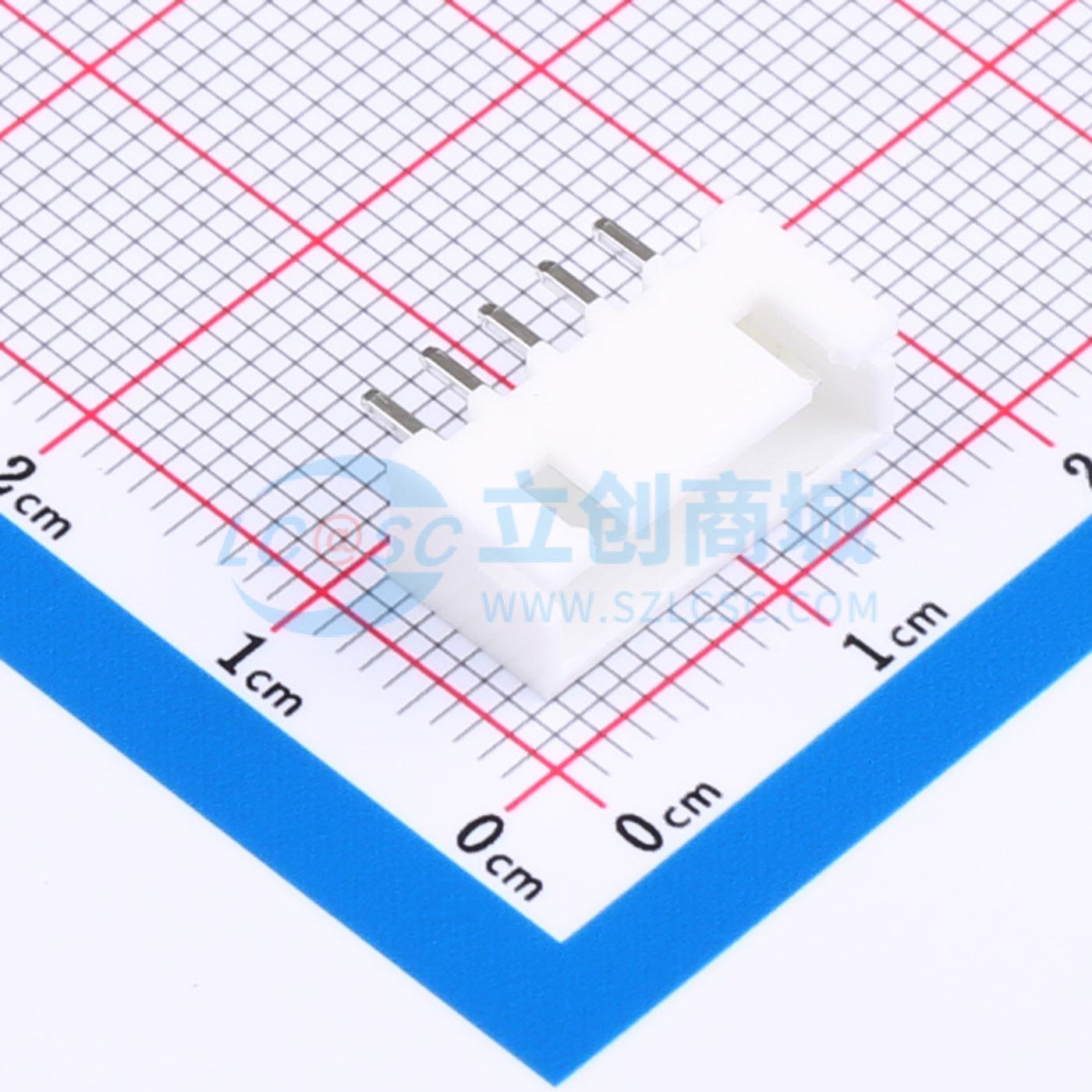 2.54mm-5P ZZ实物图