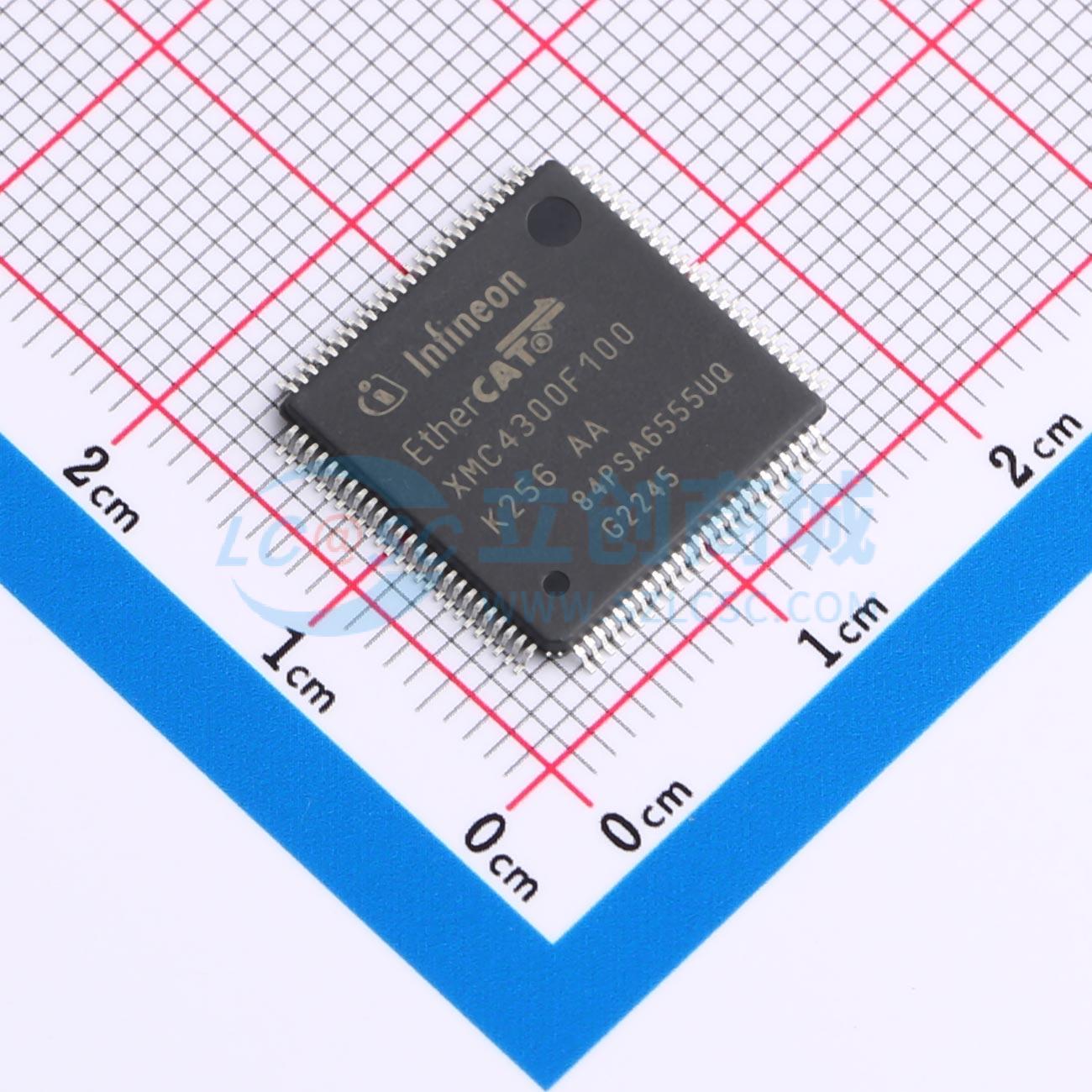 点击查看大图 XMC4300F100K256AAXQMA1实物图