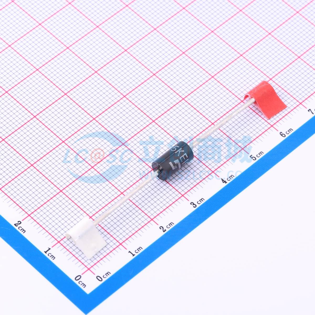 点击查看大图 1.5KE16CA实物图