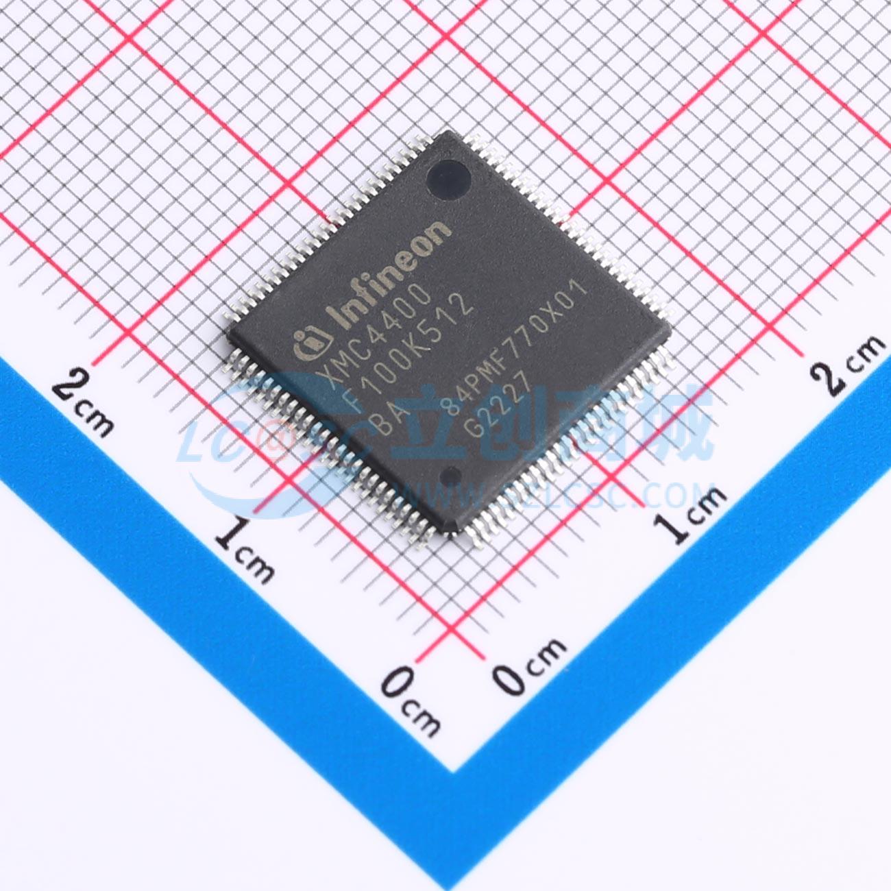 点击查看大图 XMC4400F100K512BAXQMA1实物图