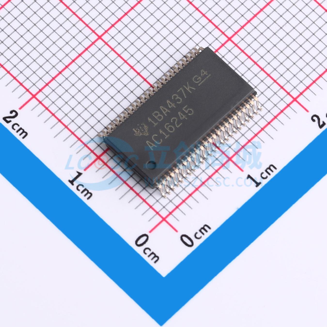 点击查看大图 74AC16245DLR实物图