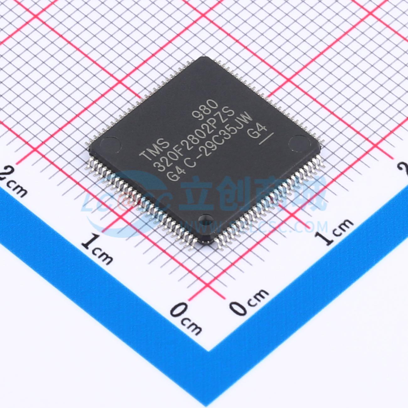 点击查看大图 TMS320F2802PZS实物图