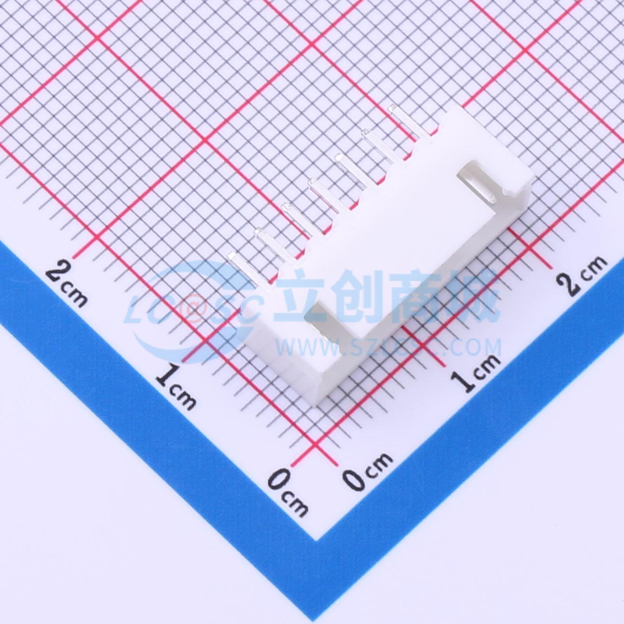 点击查看大图 2.54mm-7P ZZ实物图
