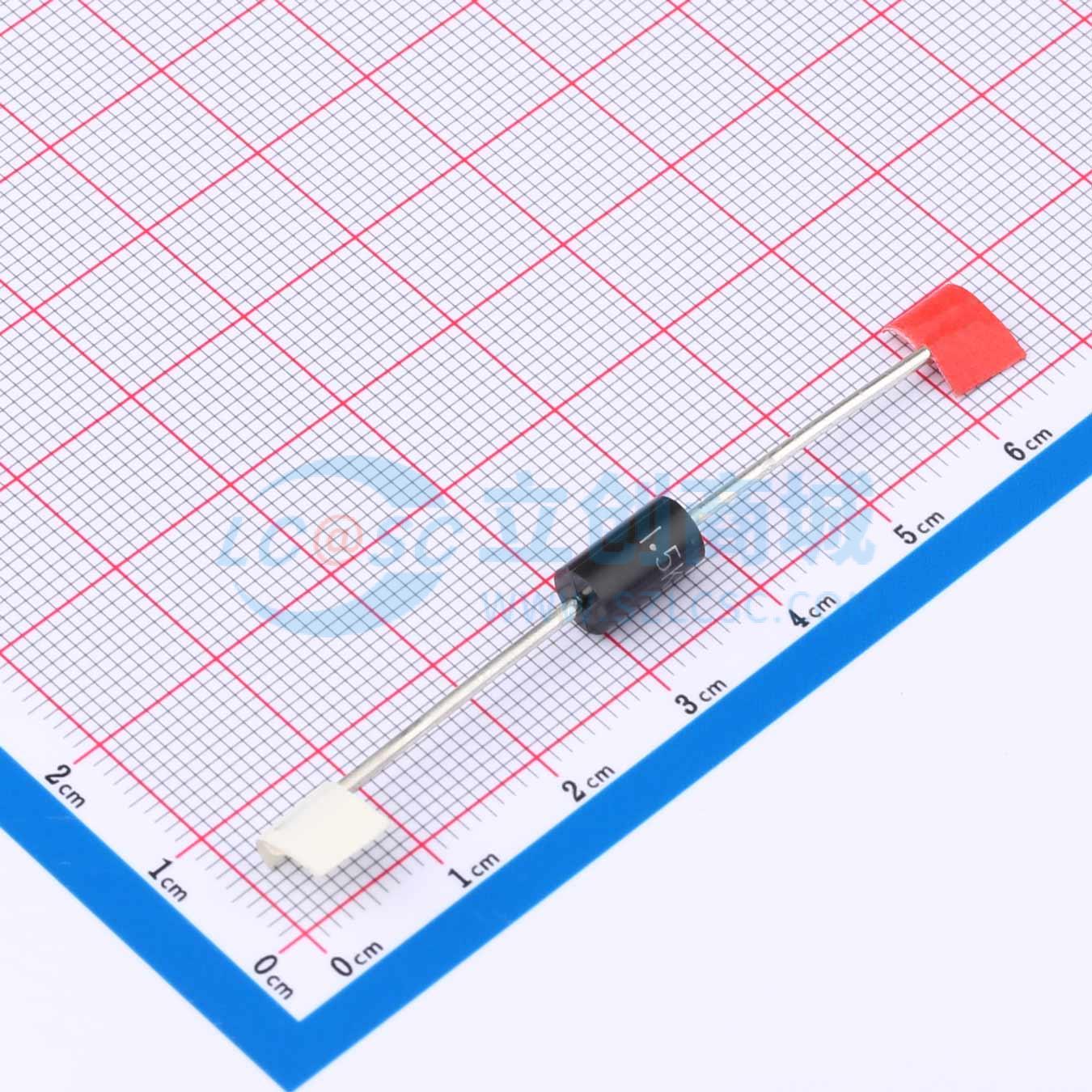 点击查看大图 1.5KE39CA实物图